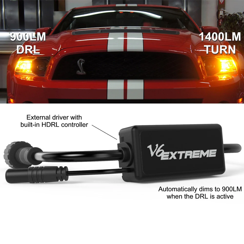 Extreme Amber LED Turn Signal / DRL Kit 5g 4Runner / 3g Tacoma - Image 3