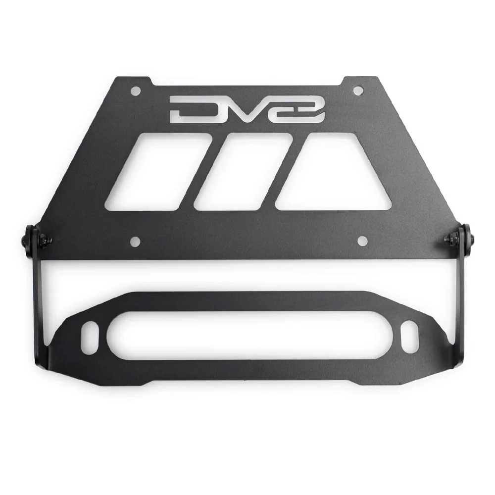 Fairlead Mounted Flip Up License Plate Bracket - Image 2