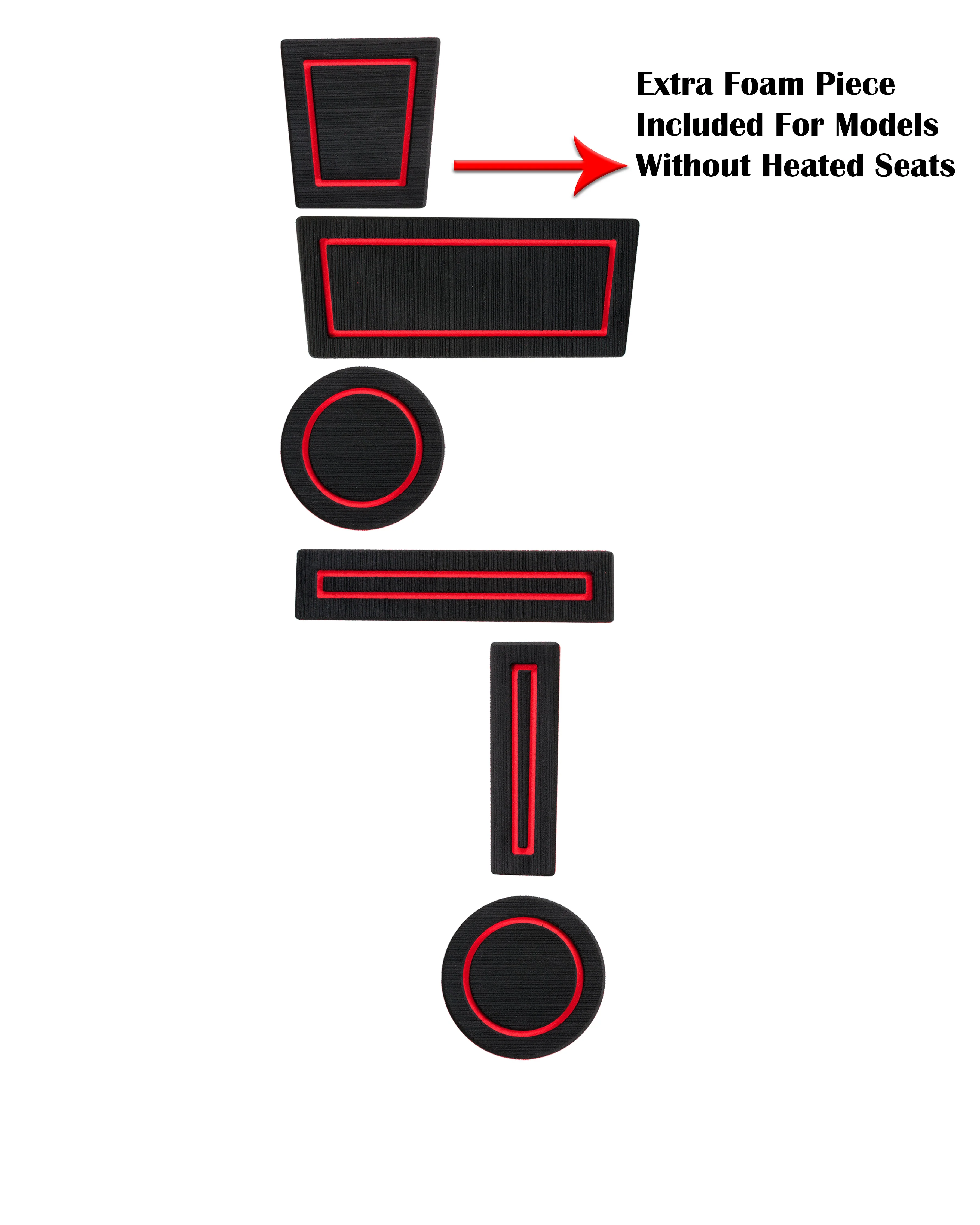 FOAM Cup Holder Inserts 4Runner (2010-2024) - Image 3