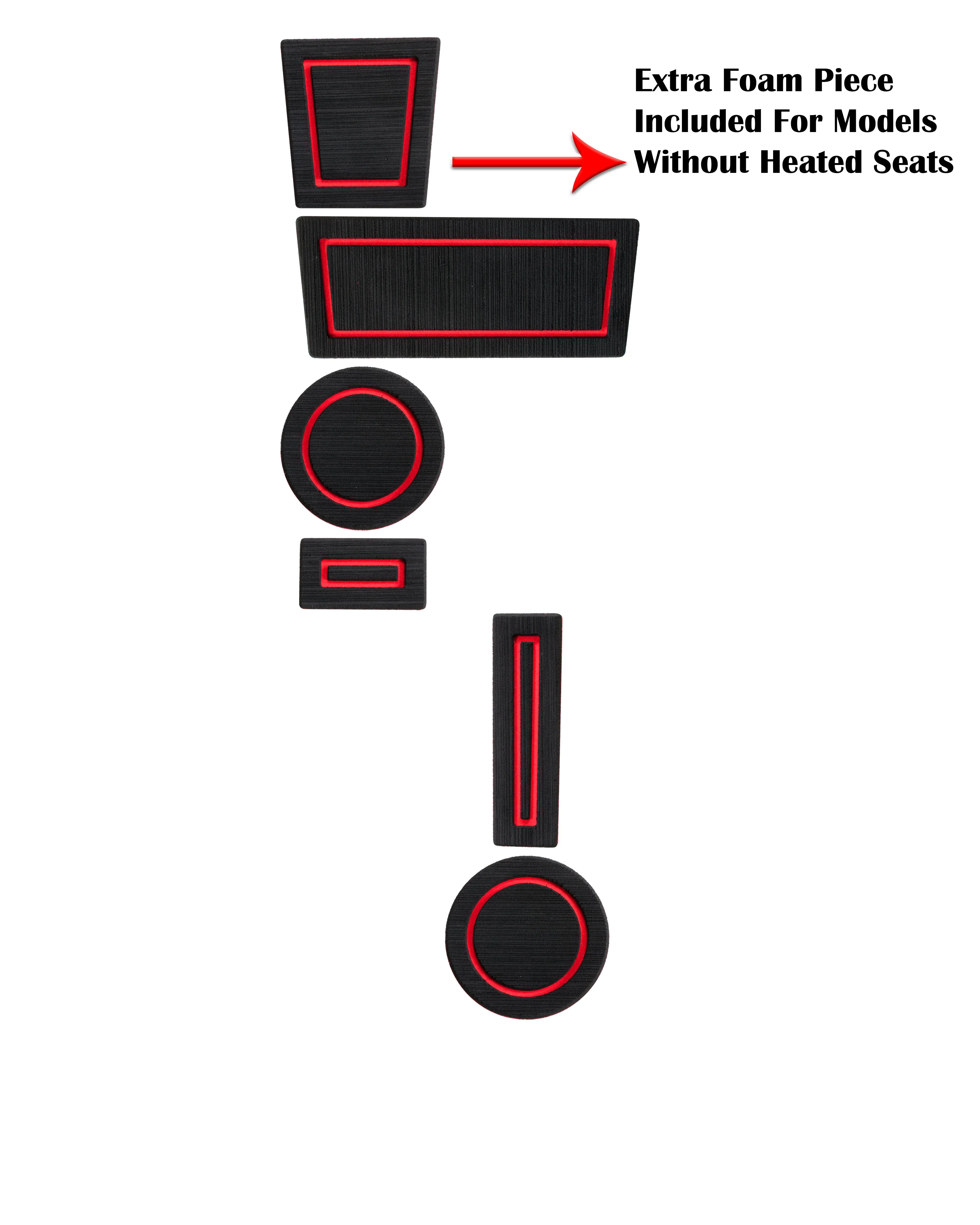 FOAM Cup Holder Inserts 4Runner (2010-2024) - Image 4