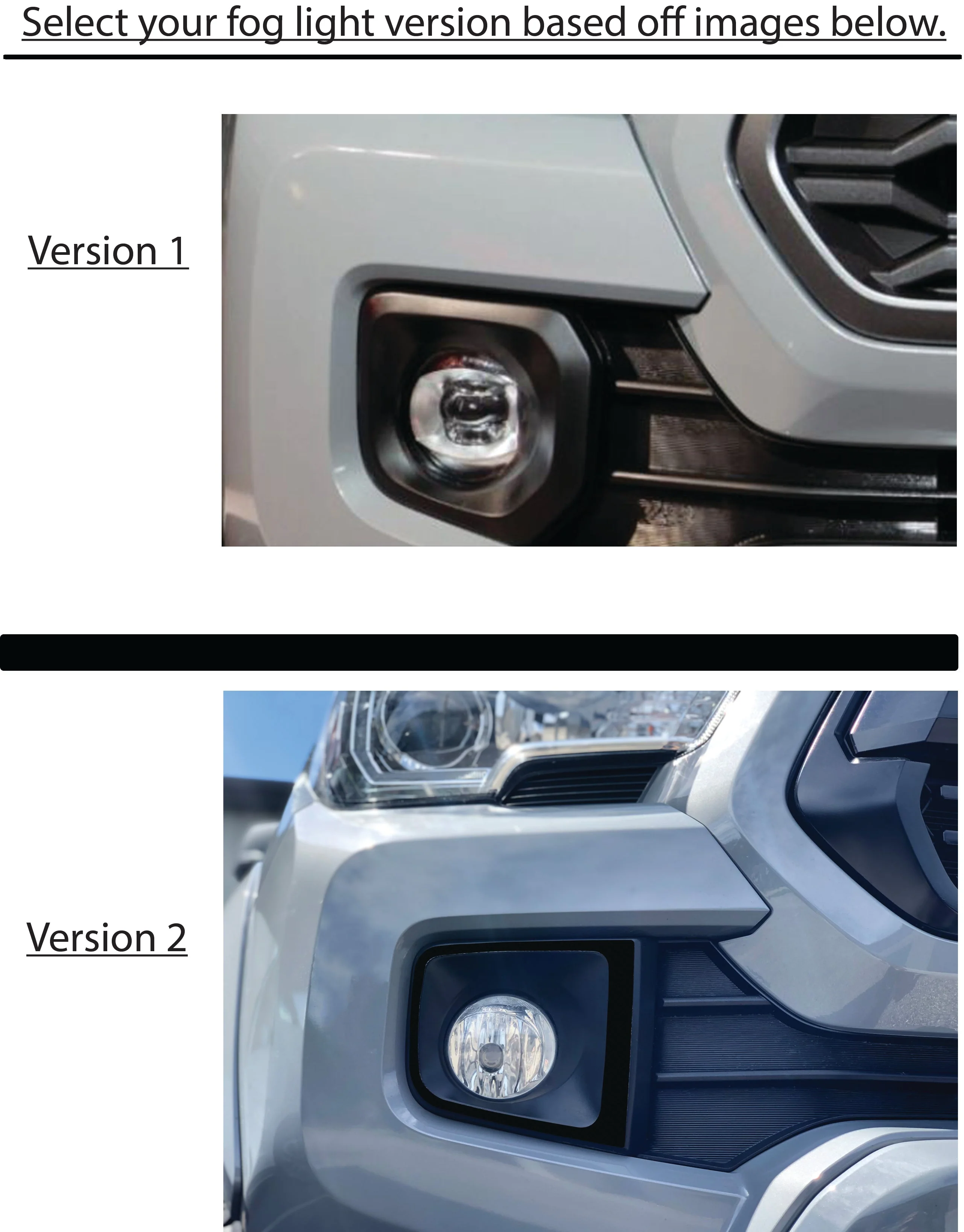 Fog Light Accent Overlays Tacoma (2016-2023) - Image 3