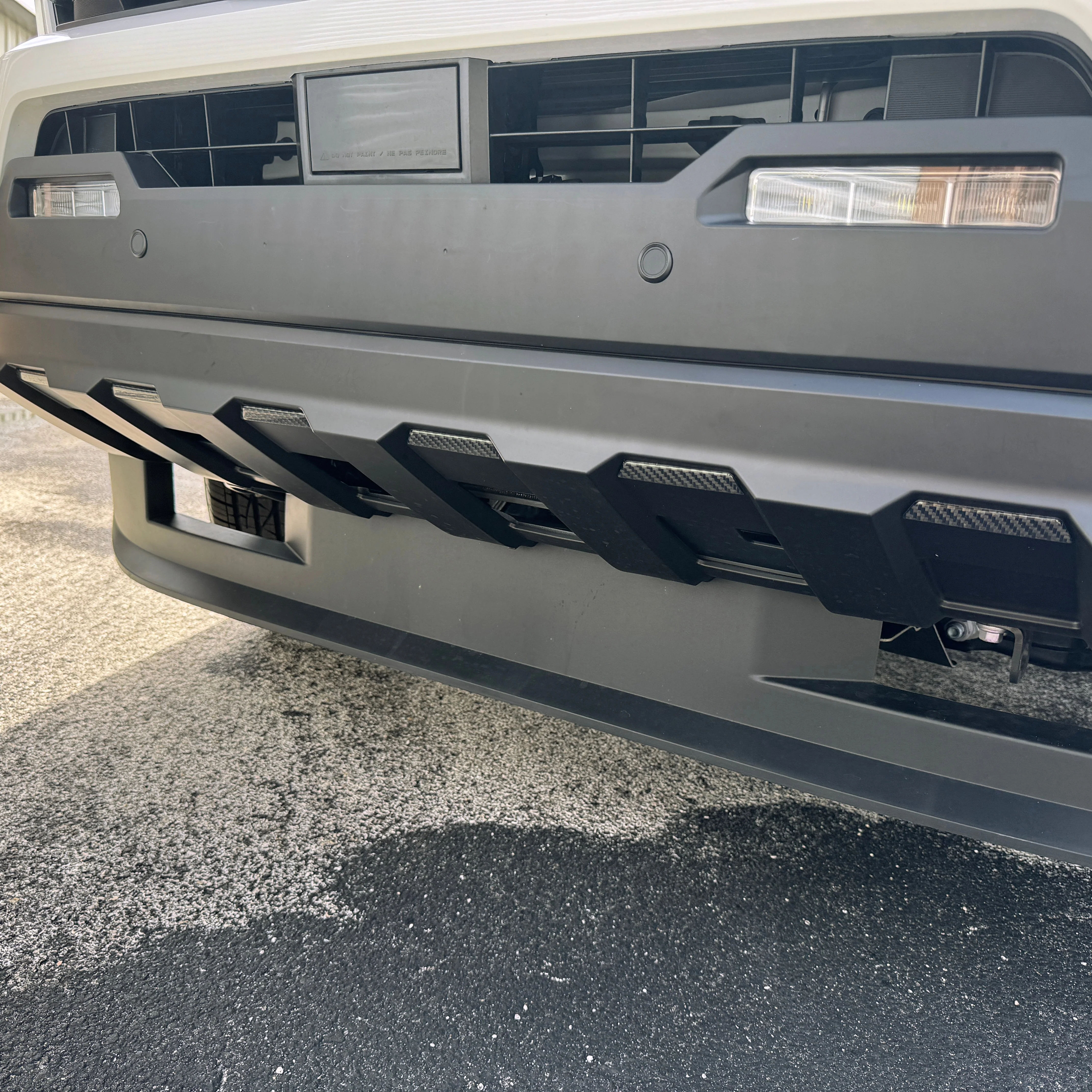Front Bumper Lower Lines Accent Trim Tacoma (2024+) - Image 2