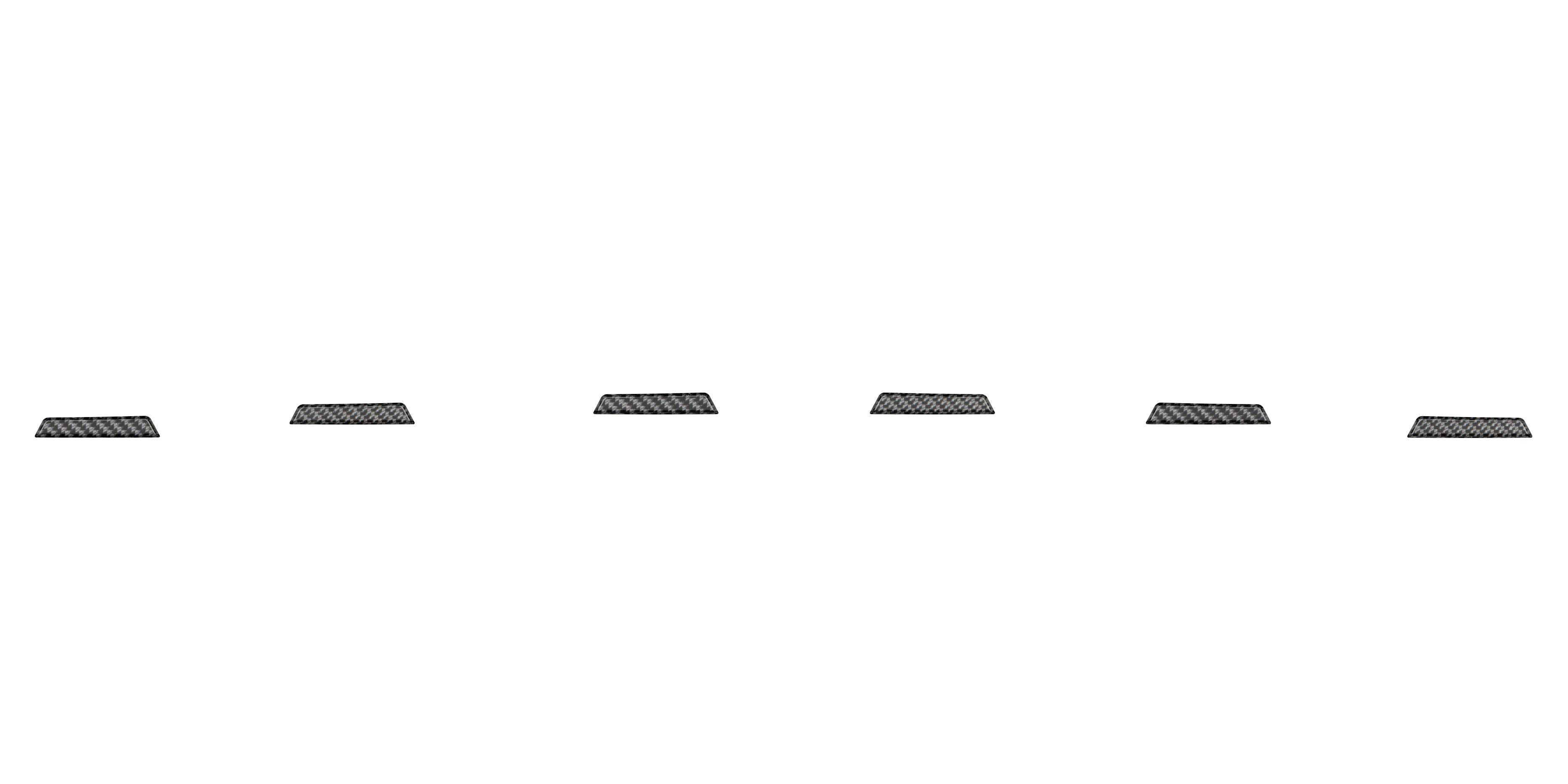 Front Bumper Lower Lines Accent Trim Tacoma (2024+) - Image 3