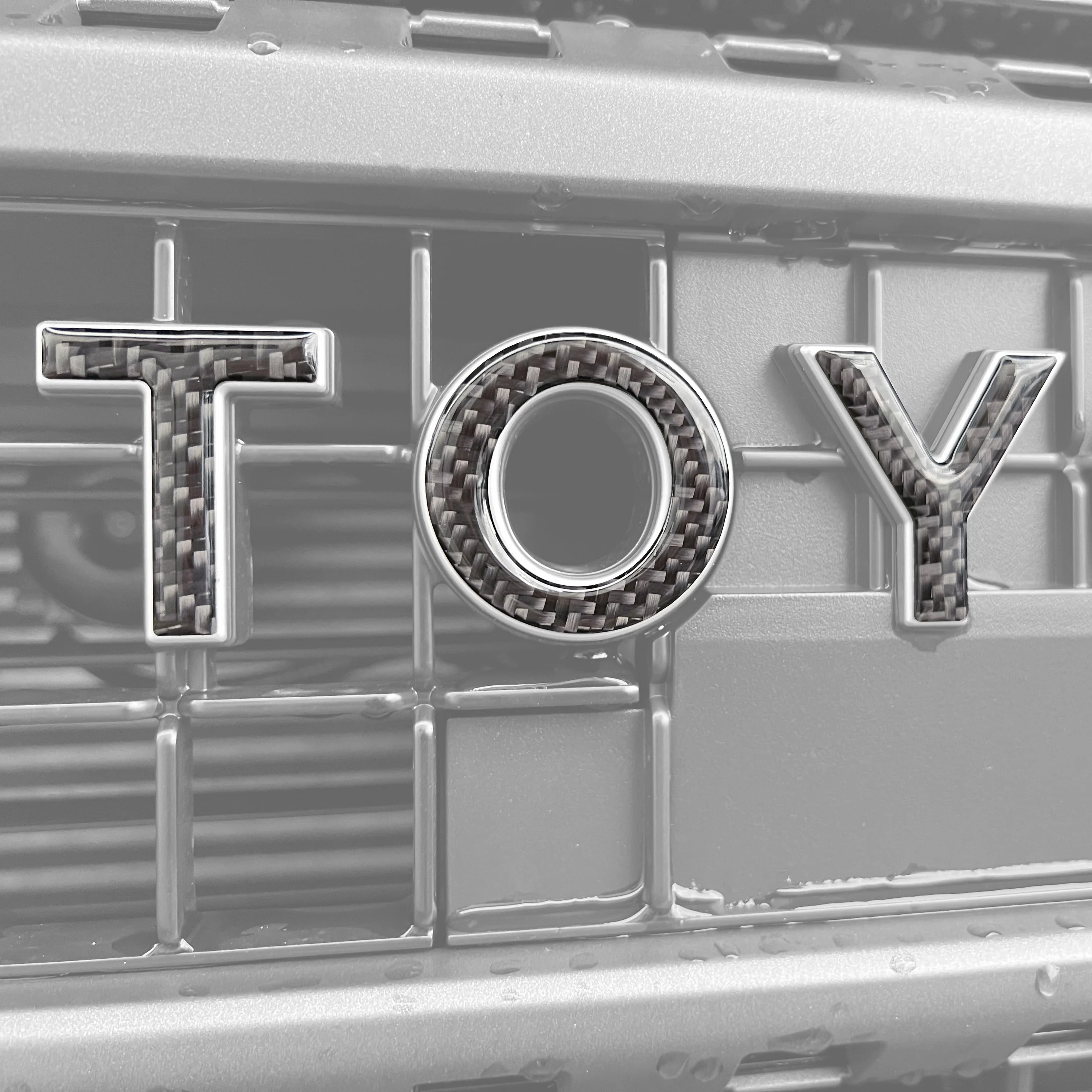 Front Grille Letter Overlays Land Cruiser (2024+)