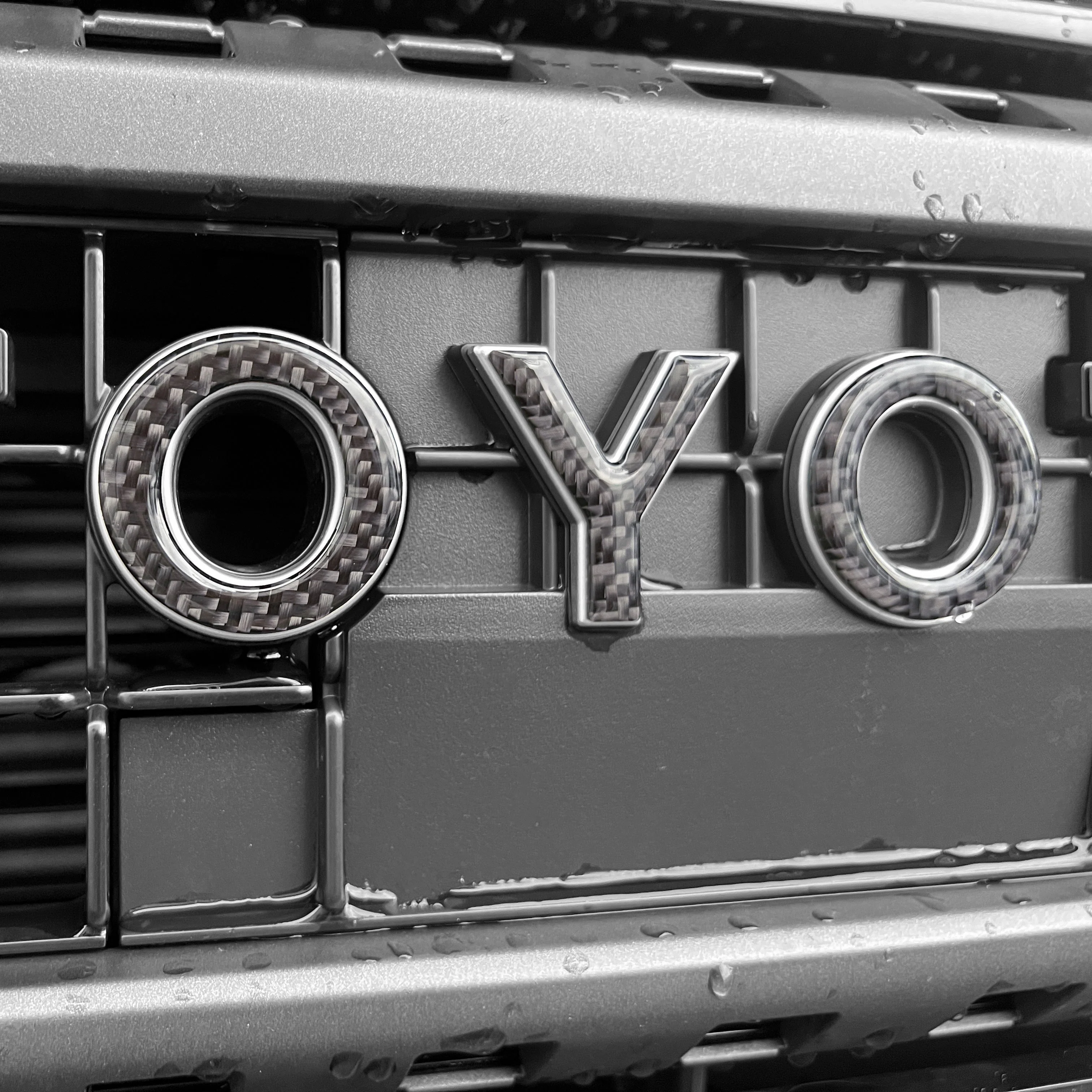 Front Grille Letter Overlays Land Cruiser (2024+) - Image 2