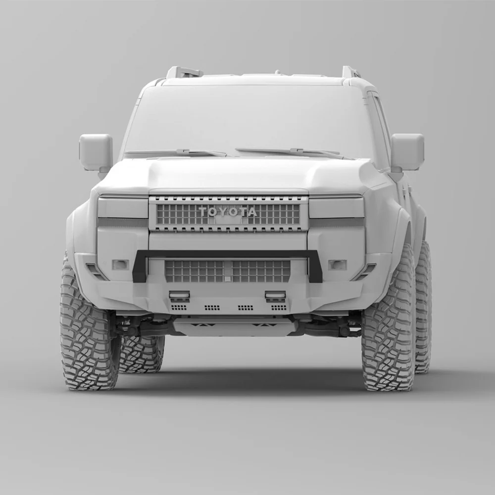 Front Hybrid Bumper Bull Bar Land Cruiser (2024+) - Image 2