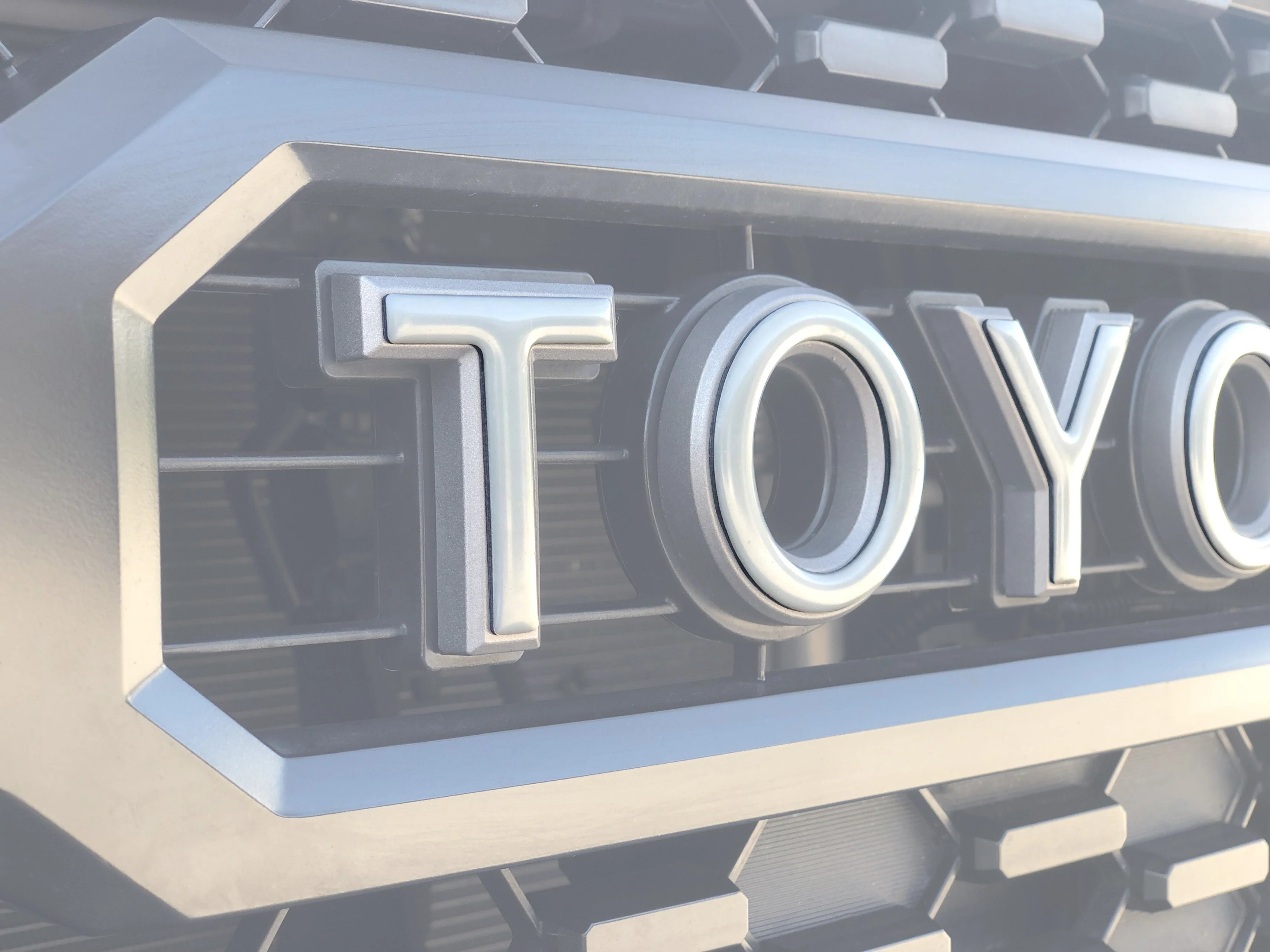 Grille Letter Overlays Tacoma (2016-2026)