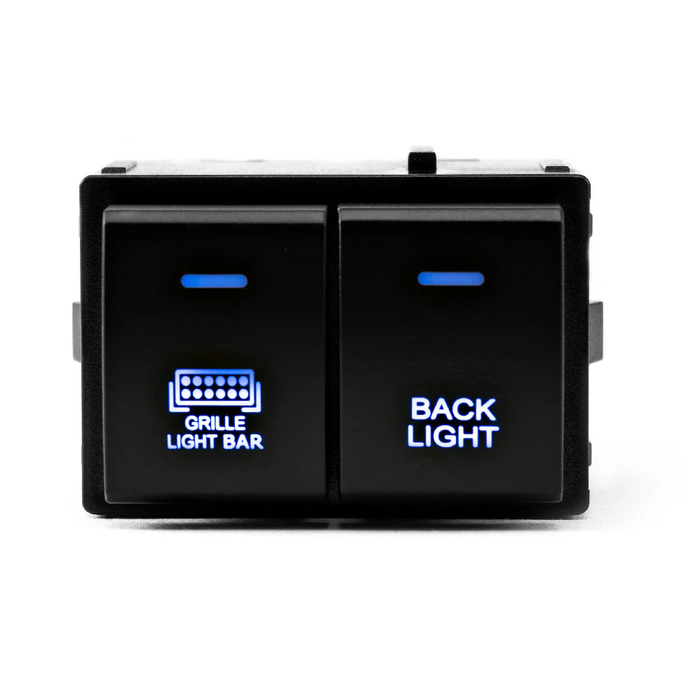 Grille Light Bar & Backlight Dual Function Switch 4Runner (2010+) & Tacoma (2016+) & Tundra (2007+) & Sequoia (2023+) & Land Cruiser (2024+) - Image 13