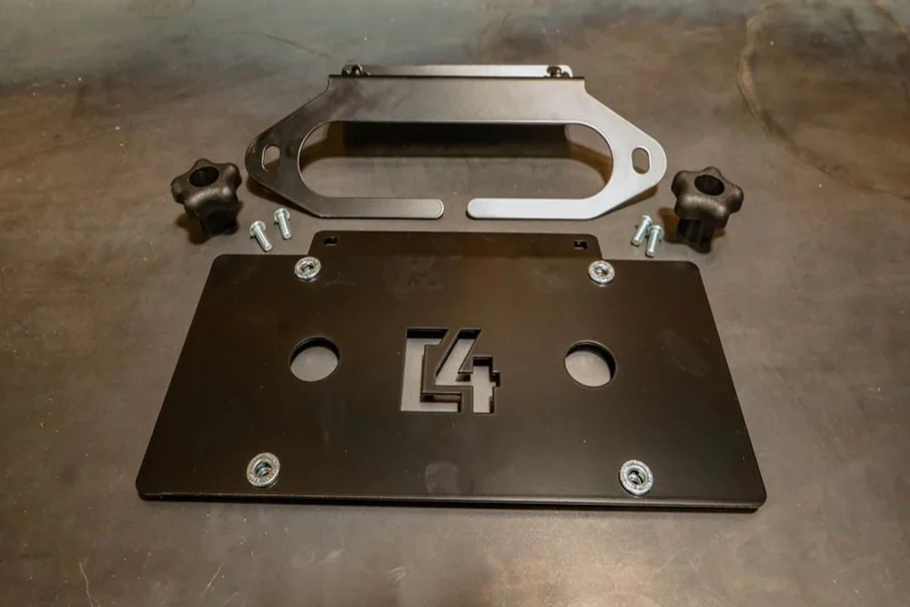 C4 Hawse License Plate Mount - Image 4