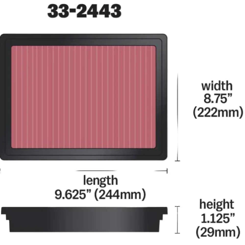 High Flow Engine Air Filter 4Runner (2025+) - Image 10