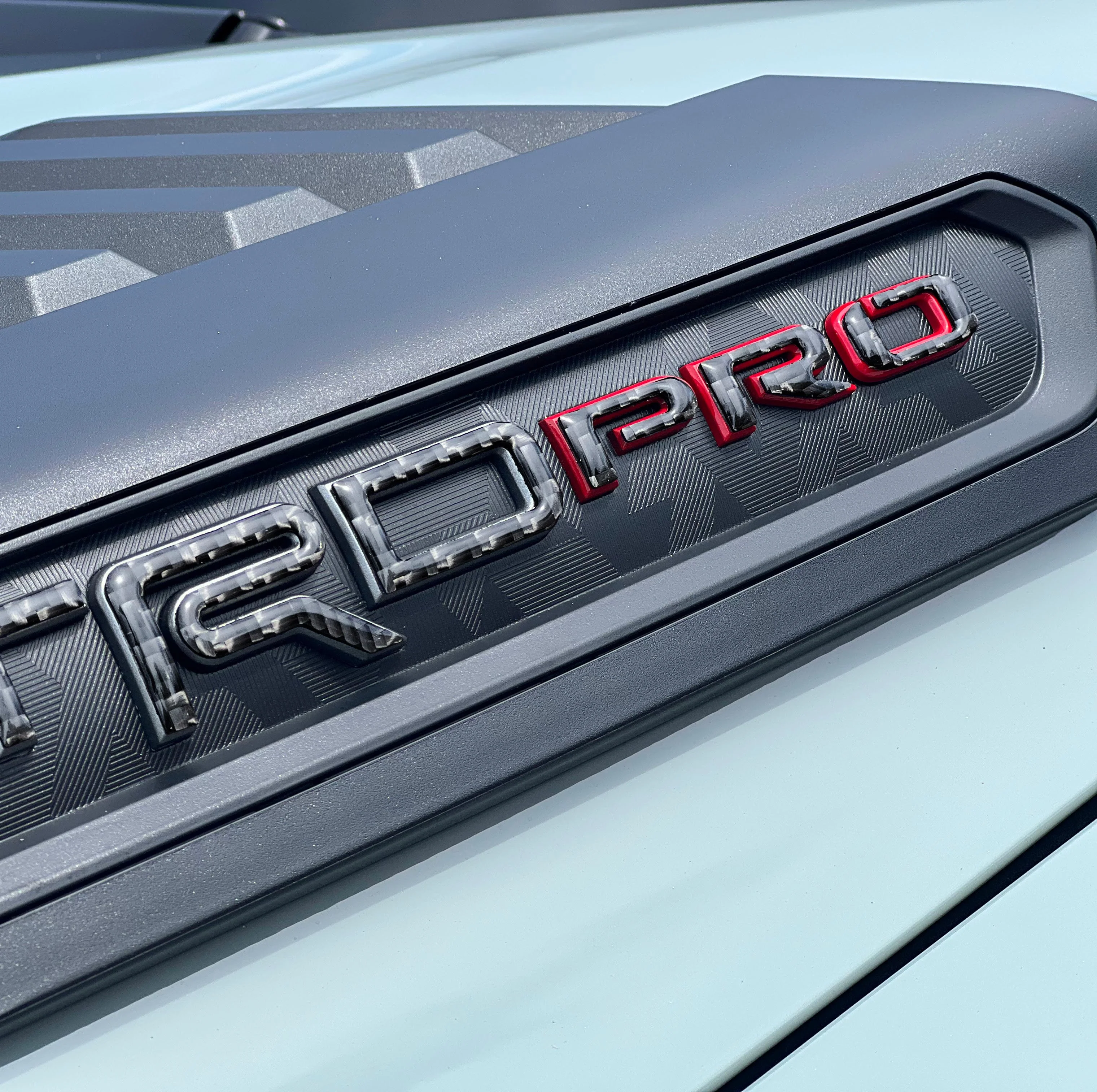 Hood Louver Letter Overlays Tundra (2022+) - Image 2
