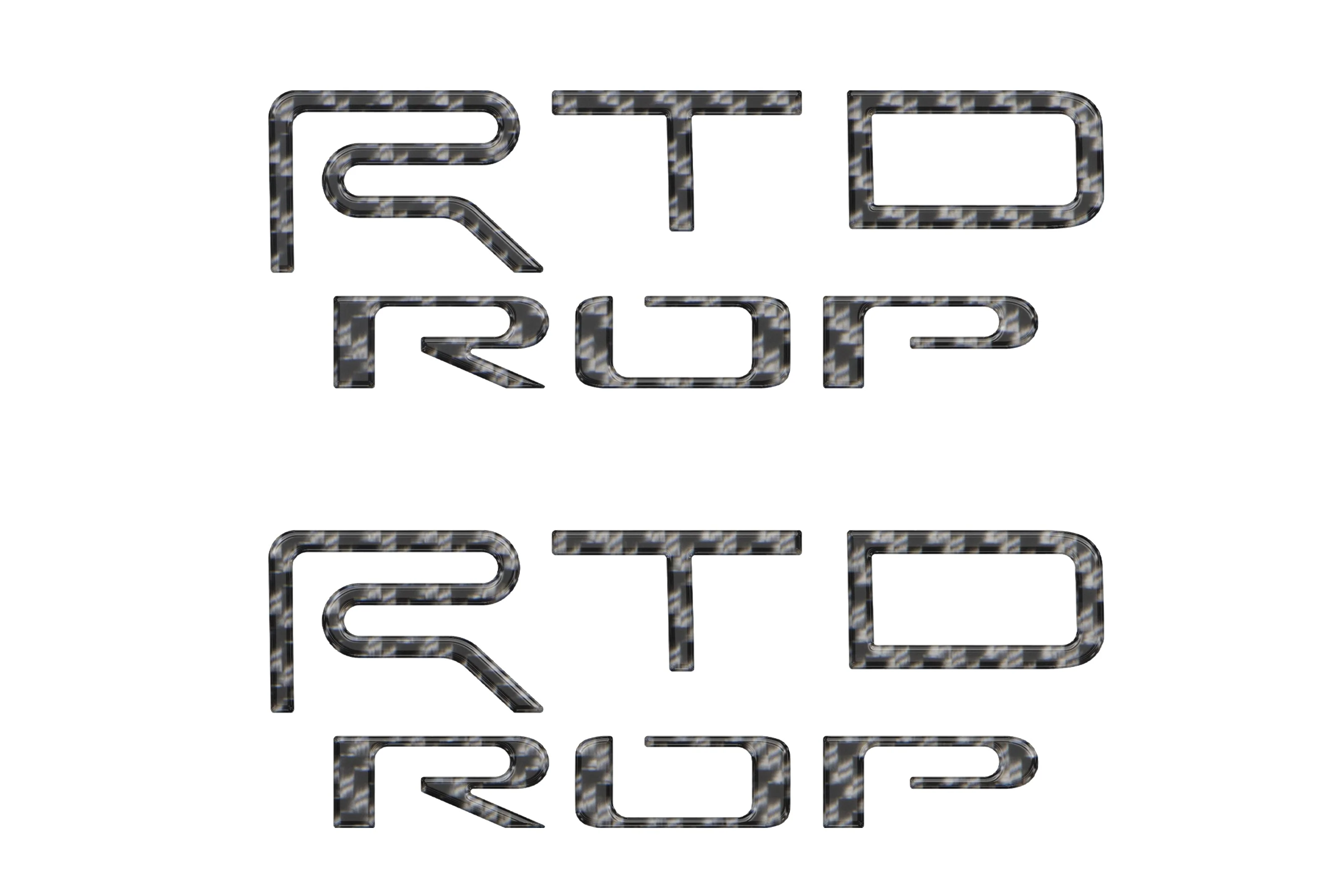 Hood Louver Letter Overlays Tundra (2022+) - Image 3