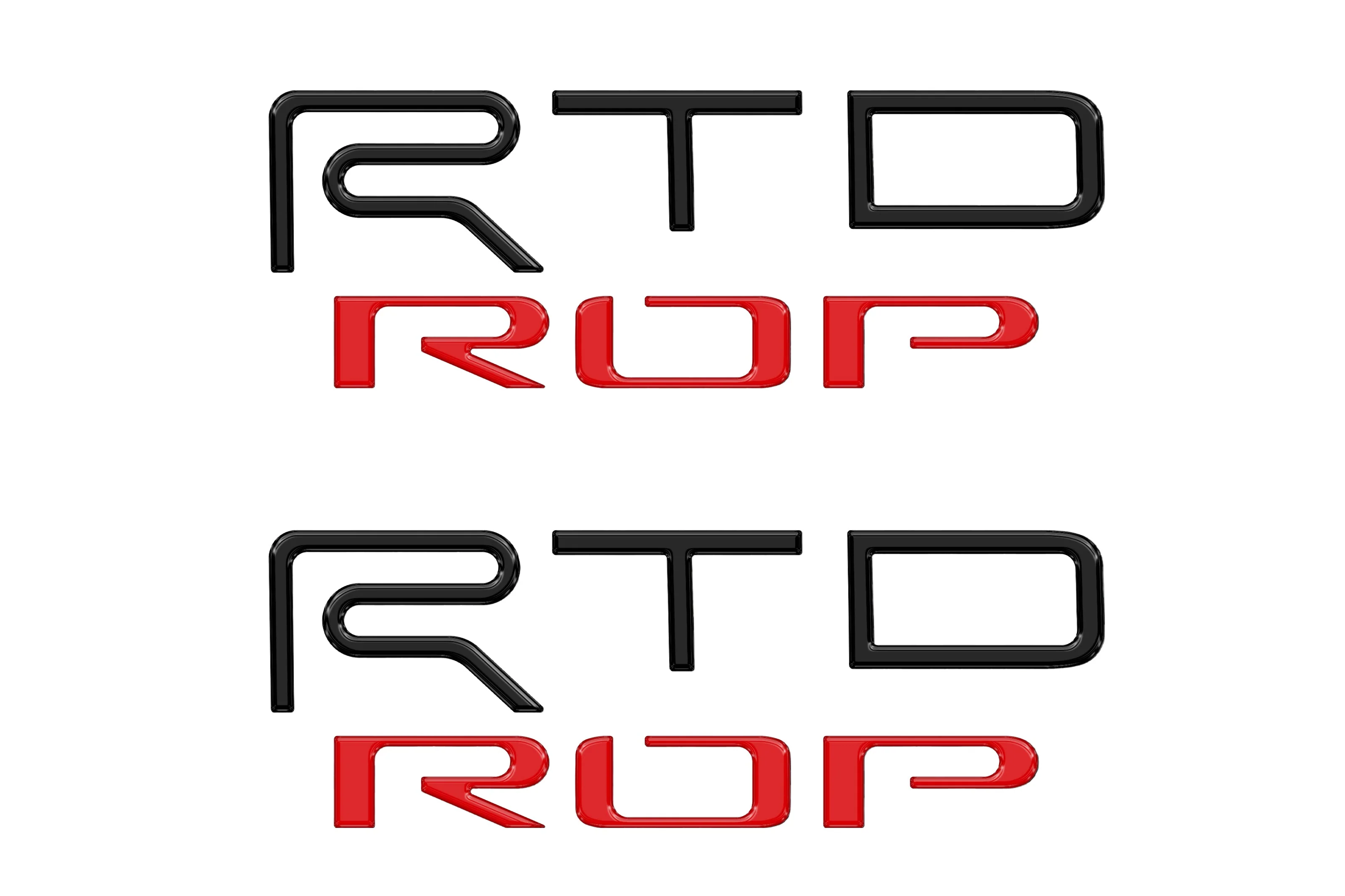 Hood Louver Letter Overlays Tundra (2022+) - Image 4
