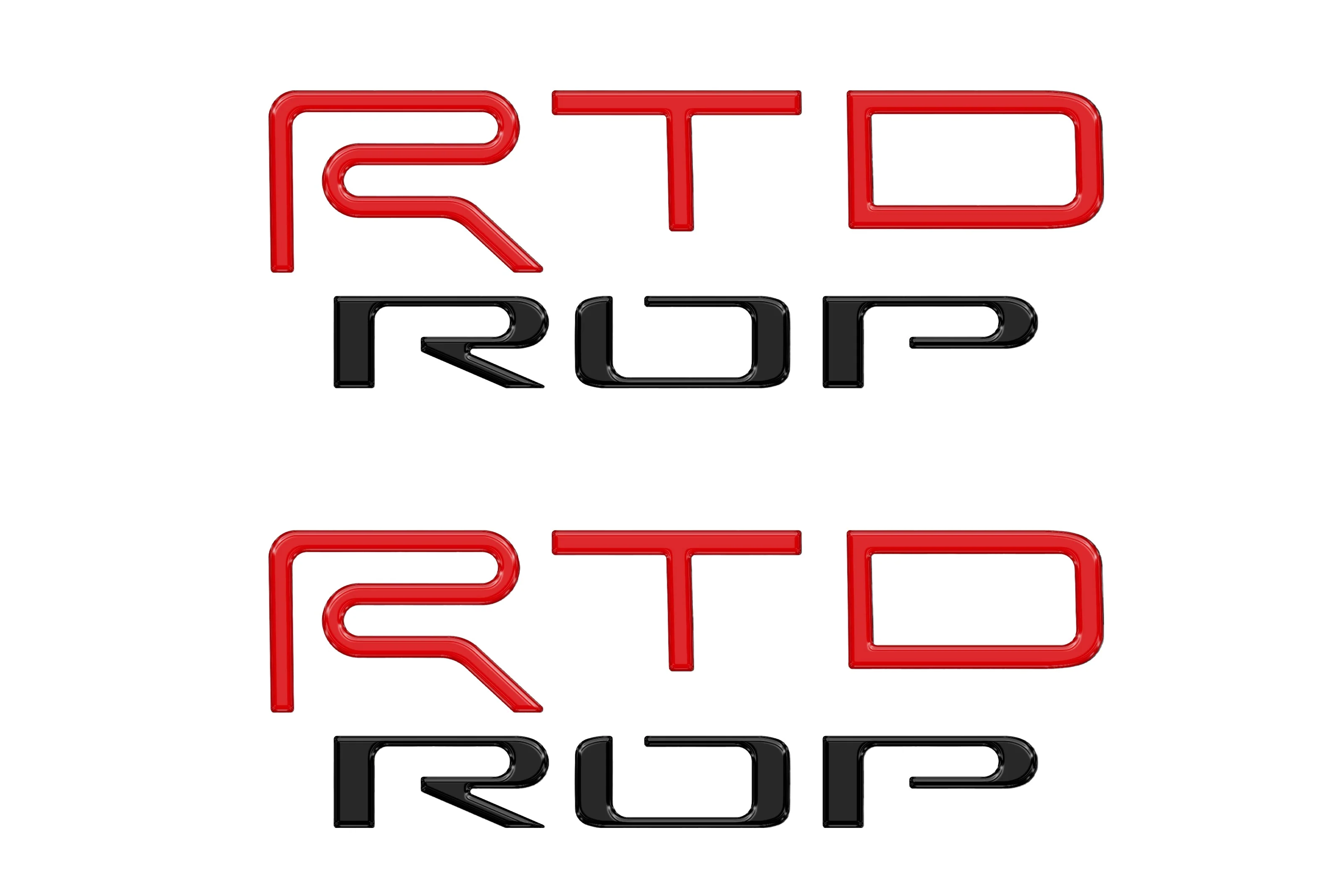 Hood Louver Letter Overlays Tundra (2022+) - Image 5