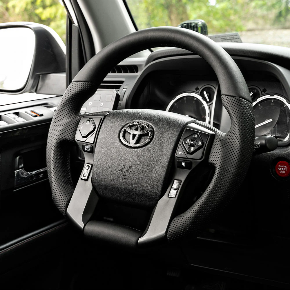 Leather Heated Steering Wheel 4Runner (2014-2024) & Tacoma (2016-2023)