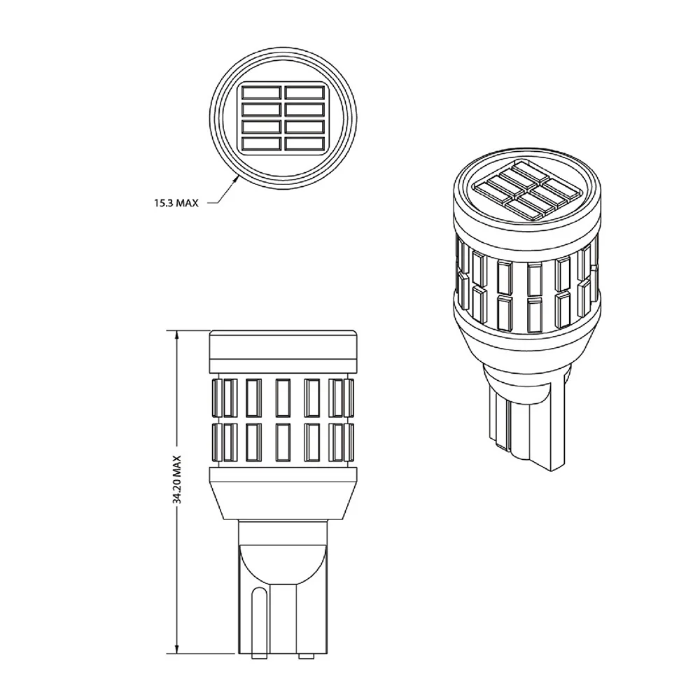 LED Reverse Light Bulbs 4Runner (2010-2024) - Image 3