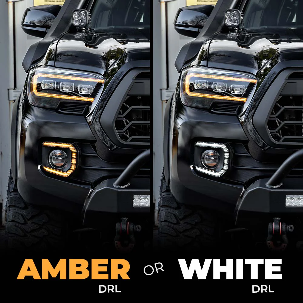LED Fog Light Bezels Tacoma (2016-2023) - Image 2