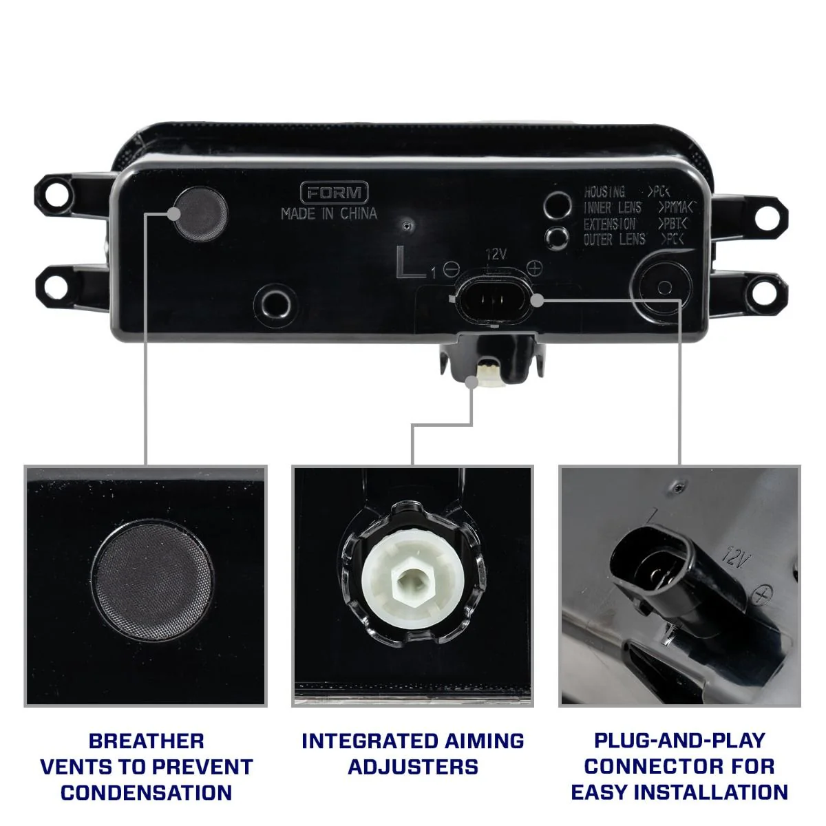 LED Fog Lights Tundra (2022+) & Tacoma (2024+) & 4Runner (2025+) & Sequoia (2023+) - Image 5