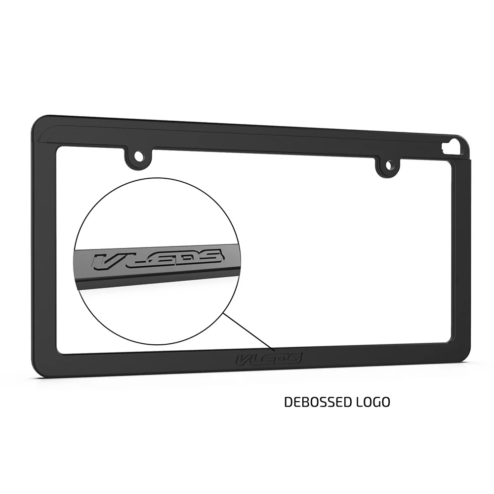 License Plate frame Powder Coated Tacoma (2016-2023) - Image 3