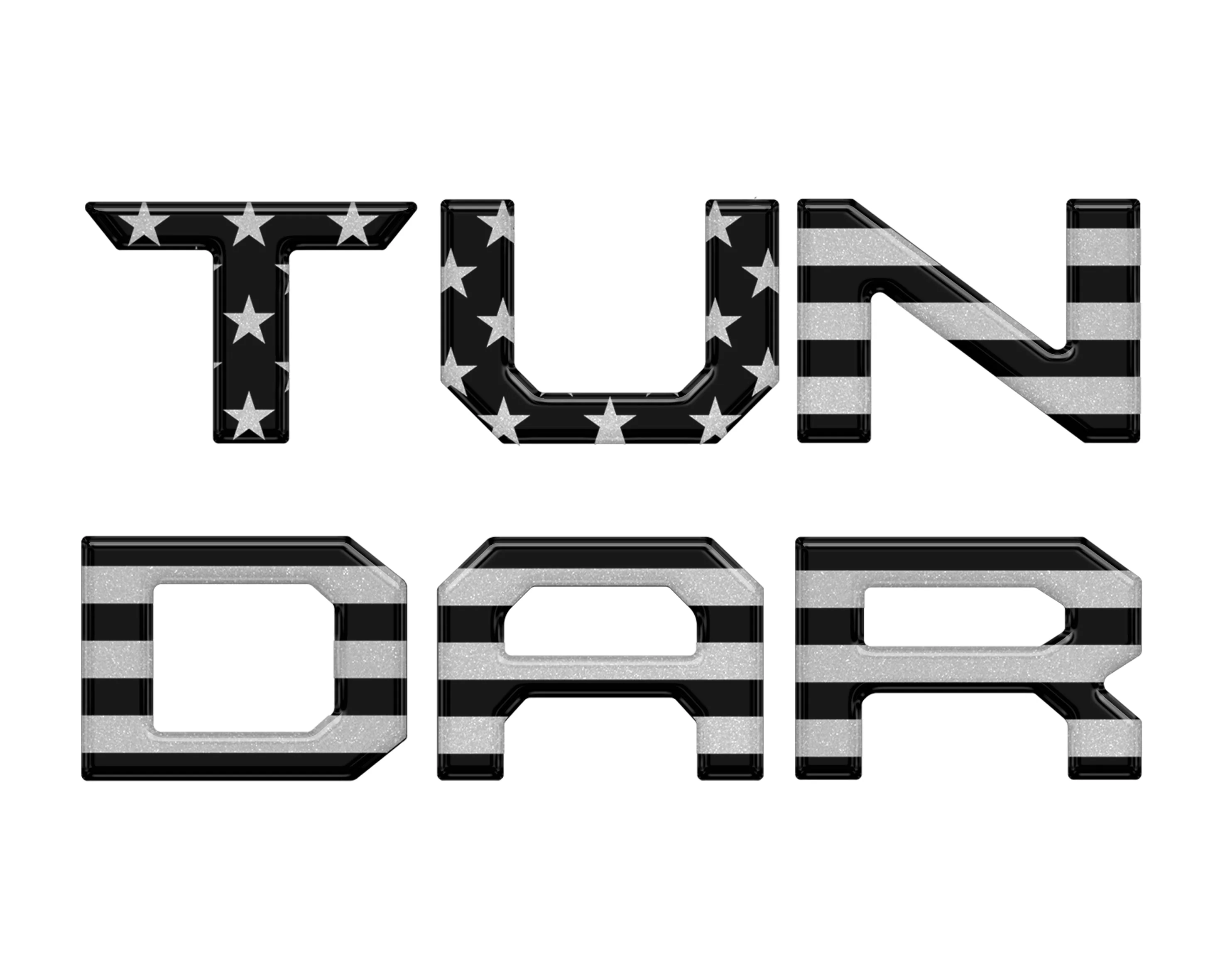 Lower Grille Letter Inserts Tundra (2022+) - Image 5