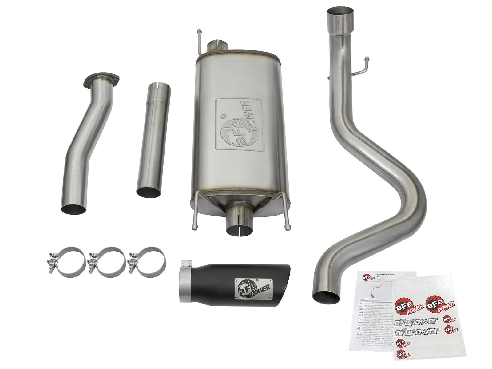 MACH Force-Xp3 Cat Back Stainless Steel Exhaust Tacoma (2016-2023) - Image 10