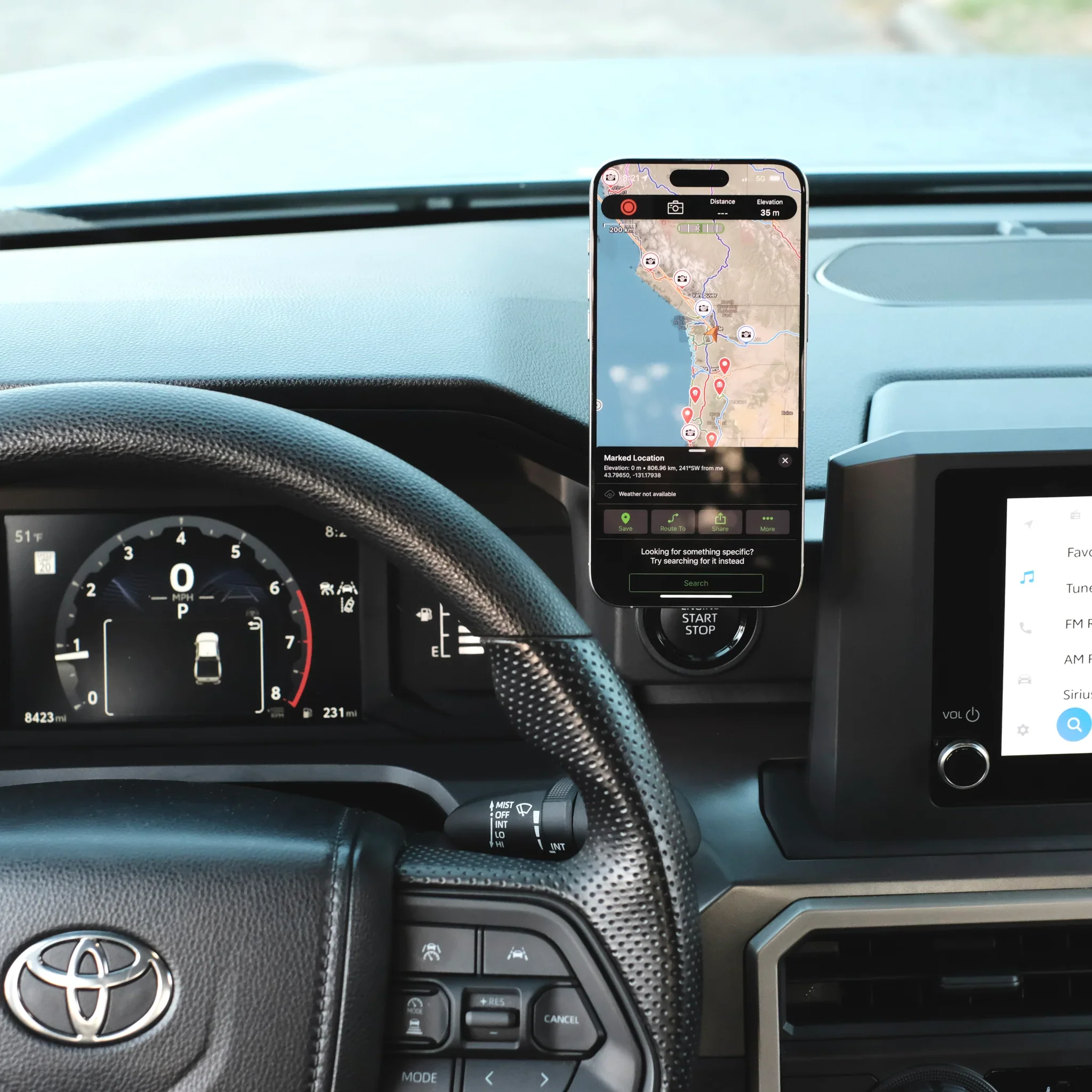 MagSafe Phone Mount Tacoma (2024+) & 4Runner (2025+) - Image 6