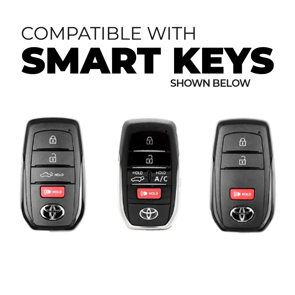 Minimalist Key Fob Tundra (2022+) & Tacoma (2024+) Sequoia (2023+) & 4Runner (2025+) & Land Cruiser (2024+) - Image 3