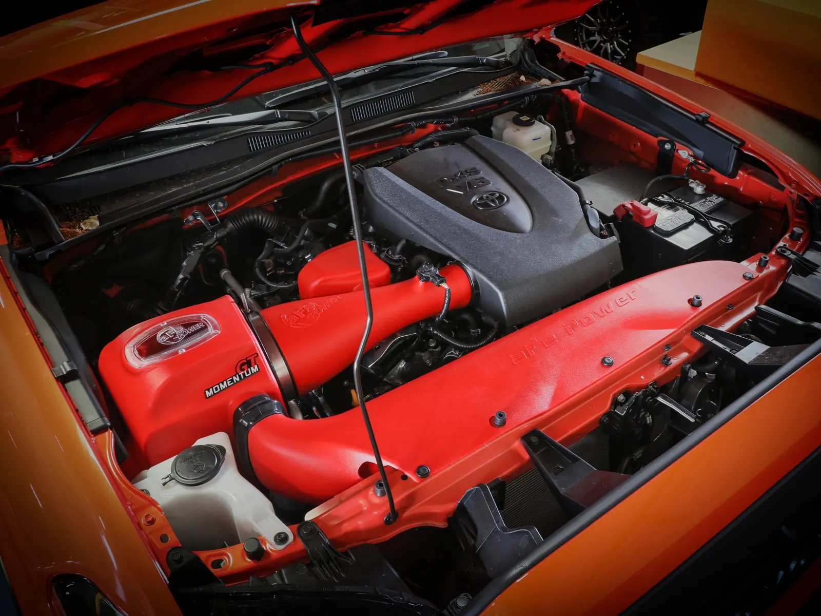 Momentum GT Red Edition Pro DRY S Cold Air Intake System Tacoma (2016-2023) - Image 3