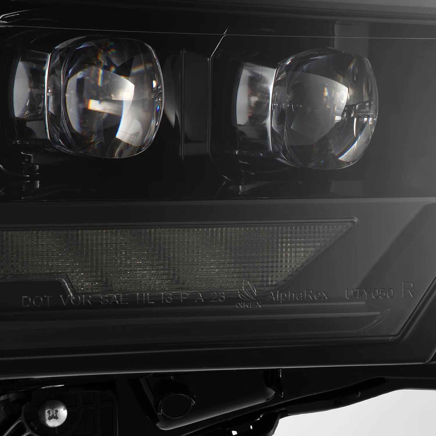 NOVA Series LED Projector Headlights Alpha Black Tundra (2022+) - Image 14