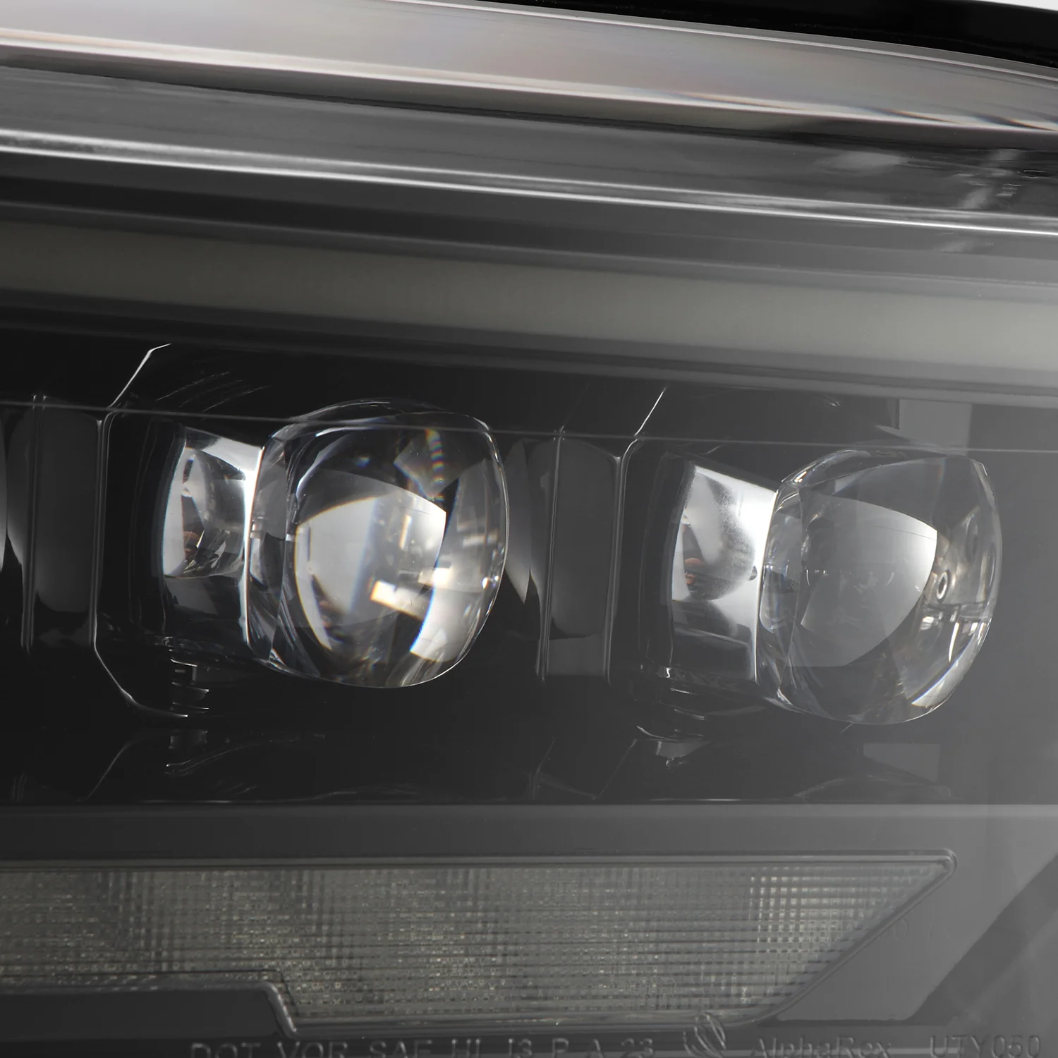 NOVA Series LED Projector Headlights Alpha Black Tundra (2022+) - Image 15