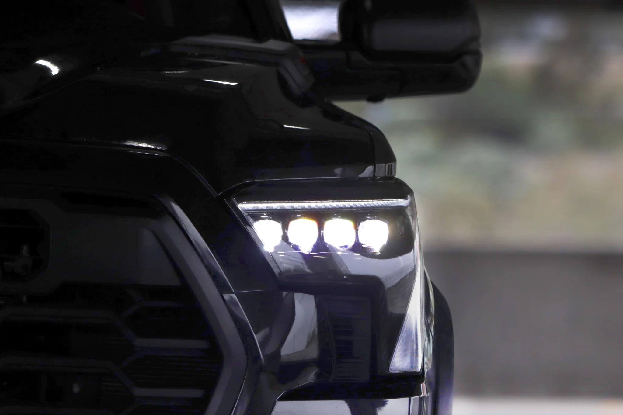 NOVA Series LED Projector Headlights Alpha Black Tundra (2022+) - Image 3