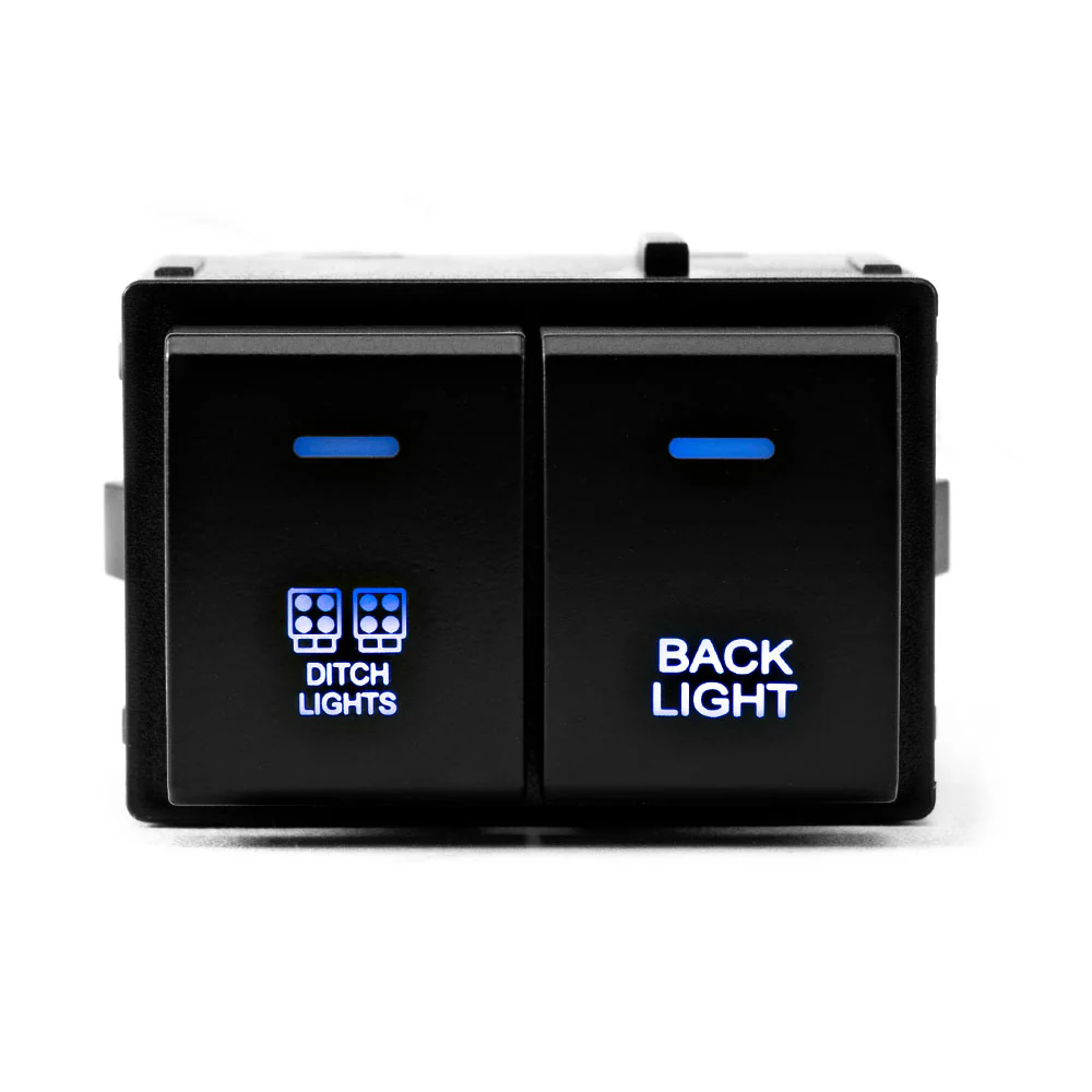 Ditch Light & Backlight Dual Function Switch 4Runner (2010+) & Tacoma (2016+) & Tundra (2007+) & Sequoia (2023+) & Land Cruiser (2024+) - Image 13