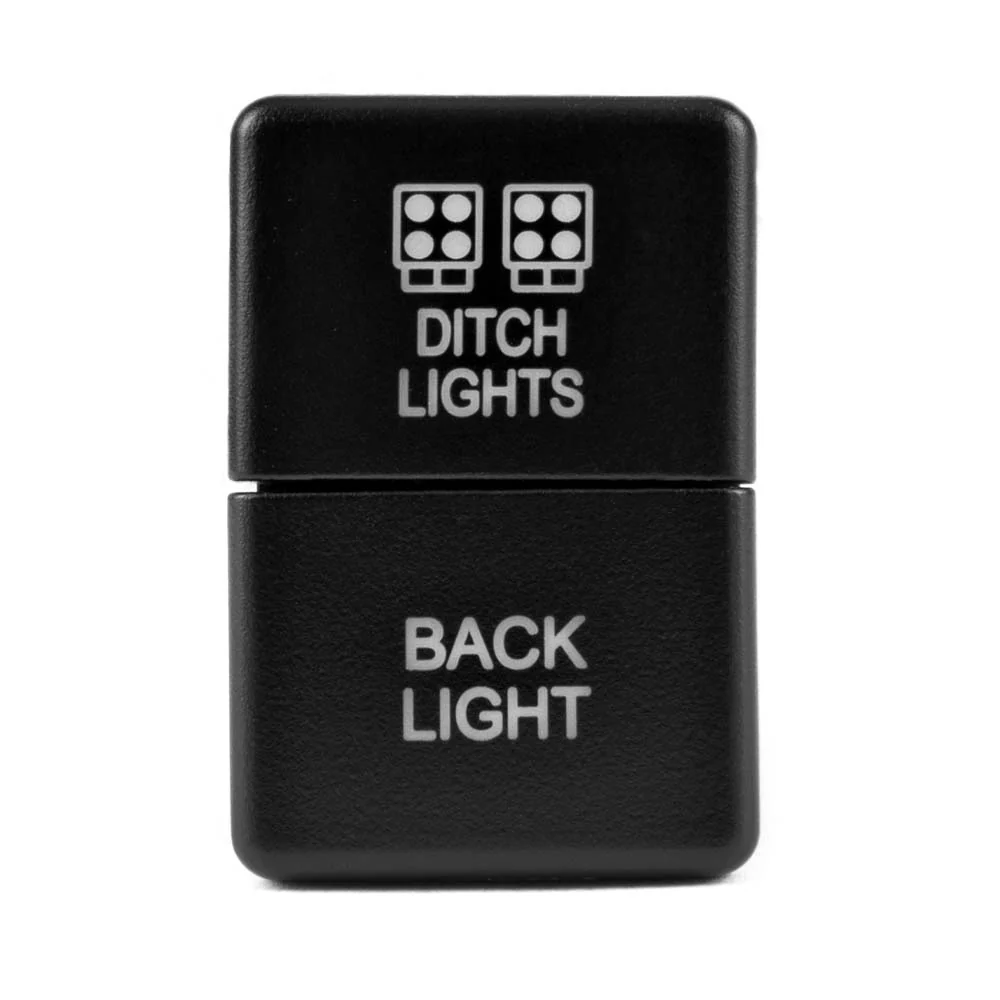 Ditch Light & Backlight Dual Function Switch 4Runner (2010+) & Tacoma (2016+) & Tundra (2007+) & Sequoia (2023+) & Land Cruiser (2024+) - Image 6