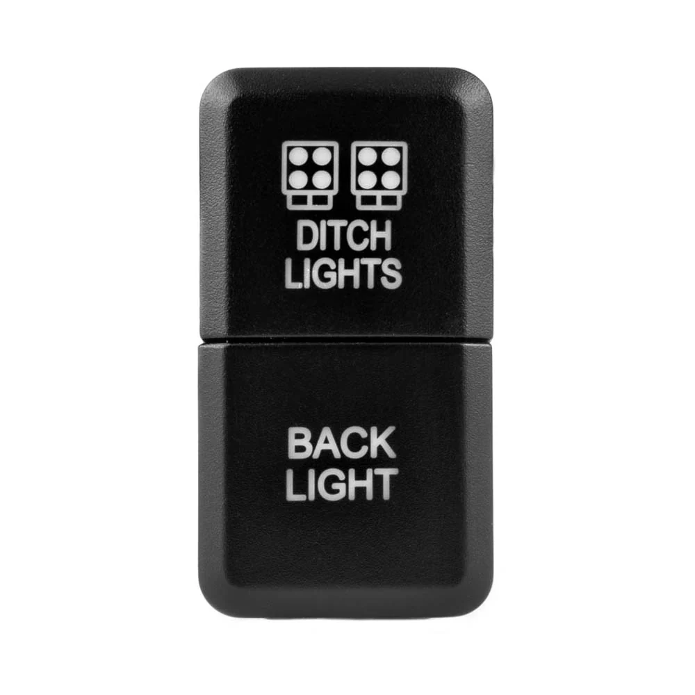 Ditch Light & Backlight Dual Function Switch 4Runner (2010+) & Tacoma (2016+) & Tundra (2007+) & Sequoia (2023+) & Land Cruiser (2024+) - Image 8