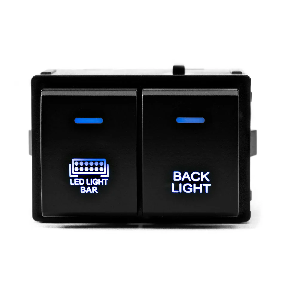 LED Light Bar & Backlight Dual Function Switch 4Runner (2010+) & Tacoma (2016+) & Tundra (2007+) & Sequoia (2023+) & Land Cruiser (2024+) - Image 13