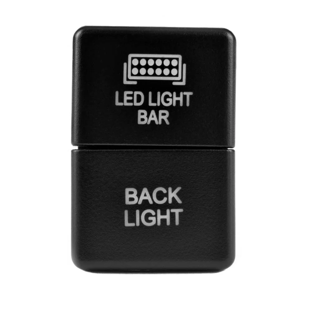 LED Light Bar & Backlight Dual Function Switch 4Runner (2010+) & Tacoma (2016+) & Tundra (2007+) & Sequoia (2023+) & Land Cruiser (2024+) - Image 6