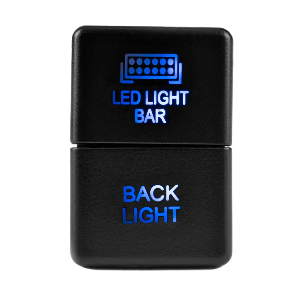 LED Light Bar & Backlight Dual Function Switch 4Runner (2010+) & Tacoma (2016+) & Tundra (2007+) & Sequoia (2023+) & Land Cruiser (2024+) - Image 7