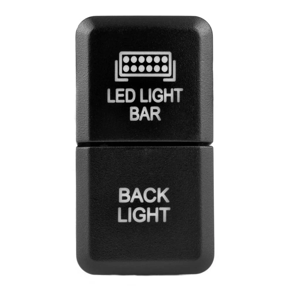 LED Light Bar & Backlight Dual Function Switch 4Runner (2010+) & Tacoma (2016+) & Tundra (2007+) & Sequoia (2023+) & Land Cruiser (2024+) - Image 8