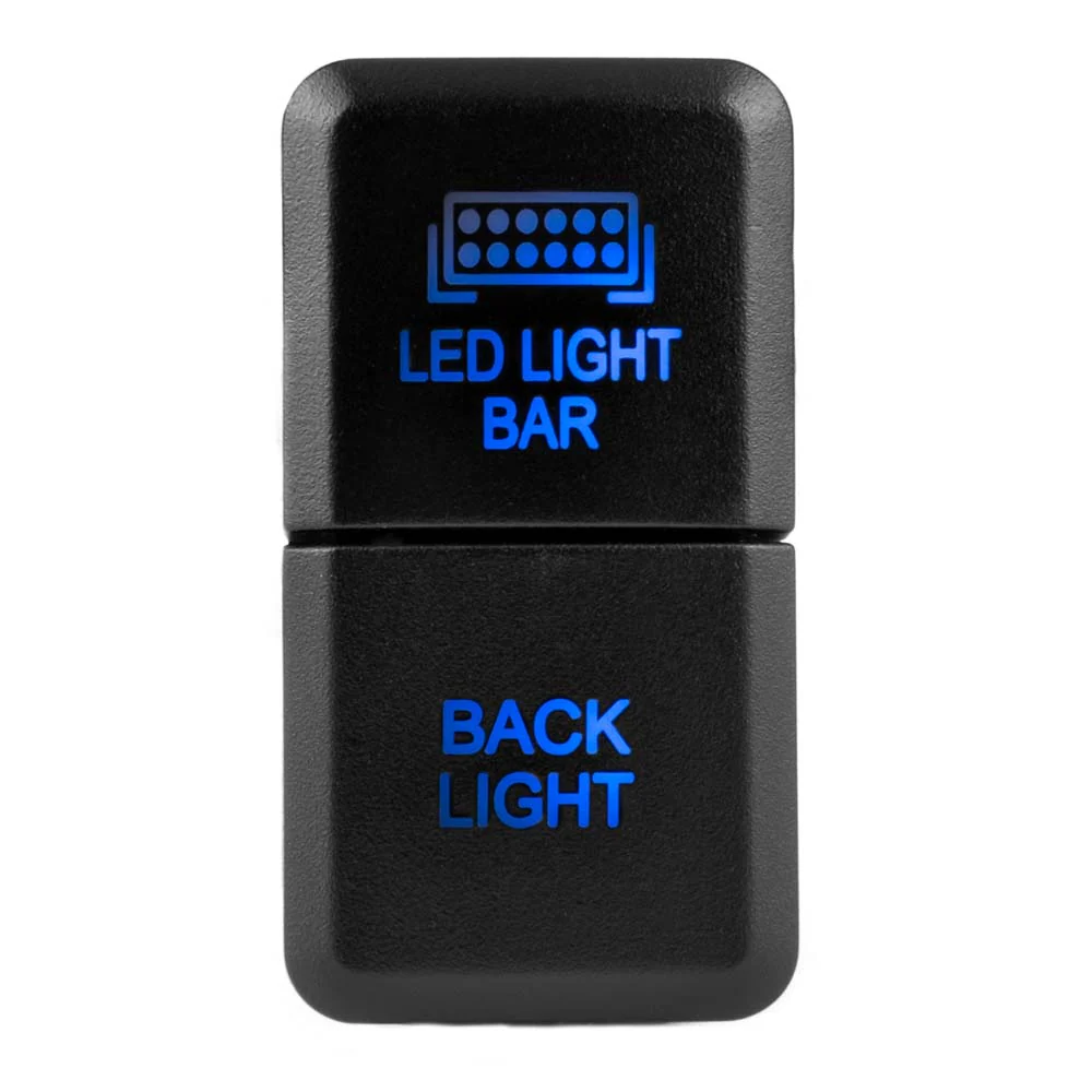 LED Light Bar & Backlight Dual Function Switch 4Runner (2010+) & Tacoma (2016+) & Tundra (2007+) & Sequoia (2023+) & Land Cruiser (2024+) - Image 9