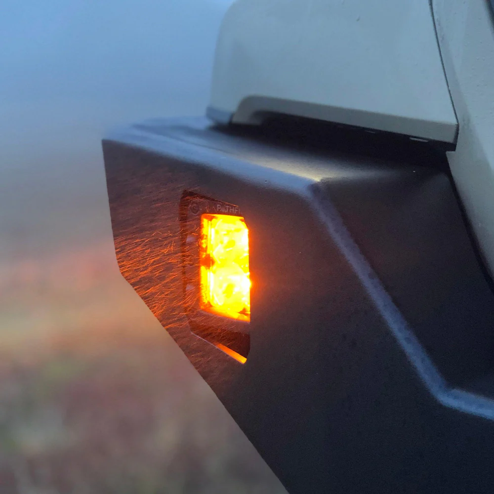 2" Surface Mount Amber Spot Light - Image 3
