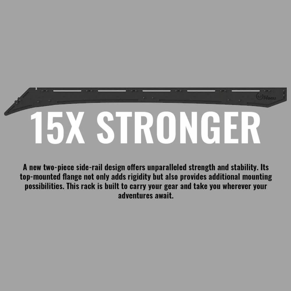 Pro Double Cab Roof Rack Tacoma (2005-2023) - Image 9