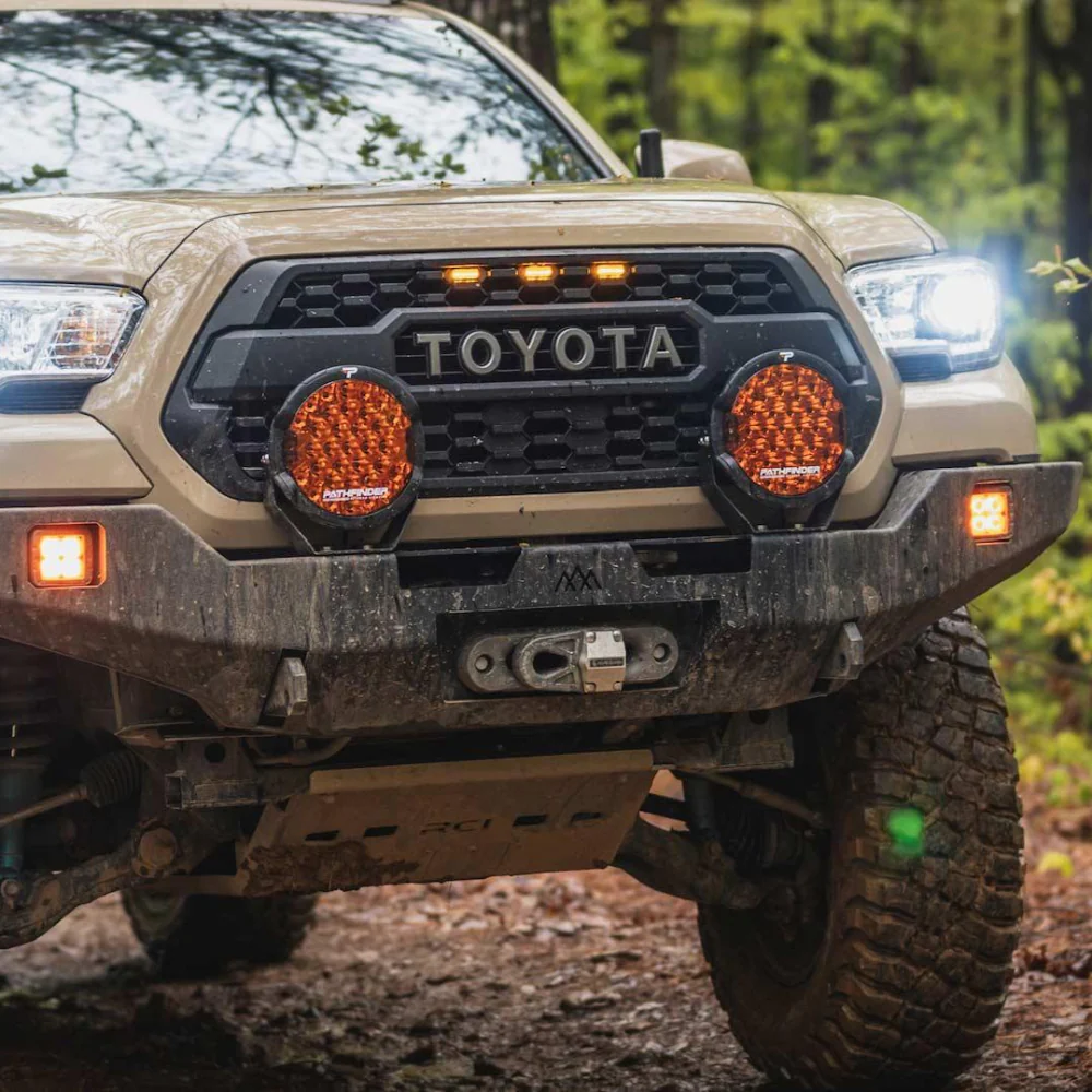 PROWLR 9" True Amber LED Driving Light - Image 5