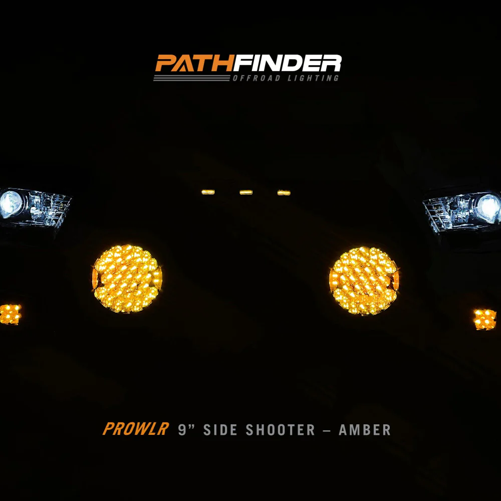 PROWLR 9" True Amber LED Driving Light - Image 6