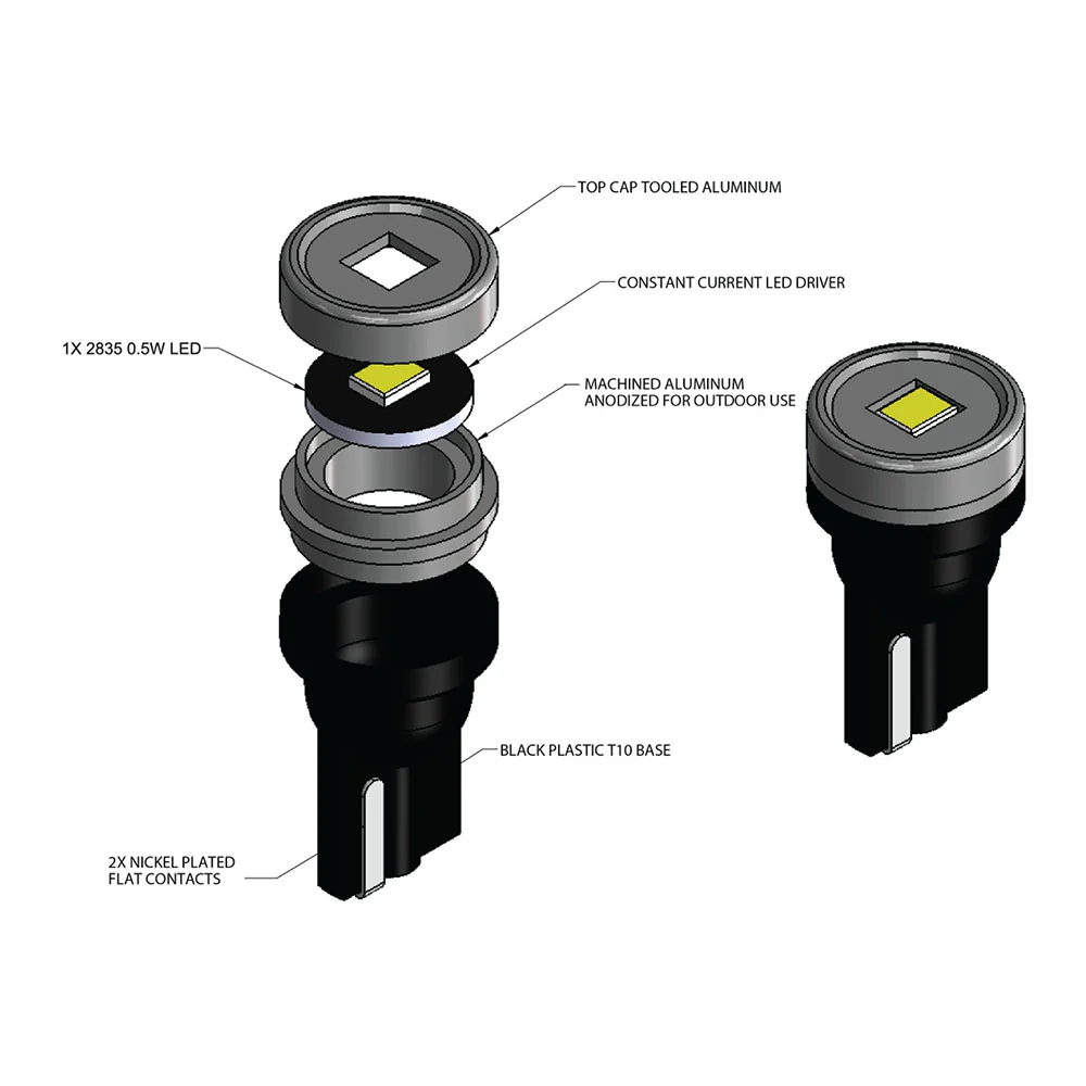 Puddle Pod LED Light Upgrade Kit Tacoma (2016-2023) - Image 4