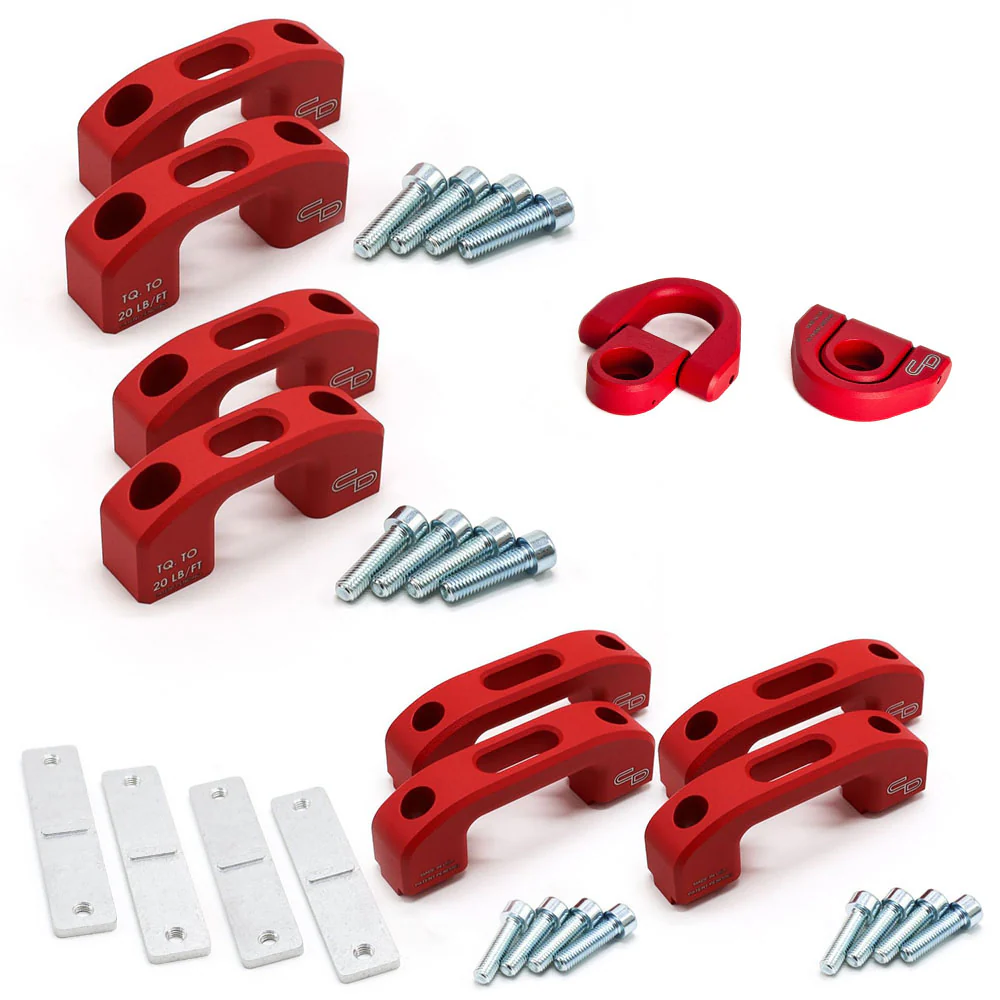 Rail + Bed + D-Ring Tie-Down Anchor Kit Tacoma (2016+)