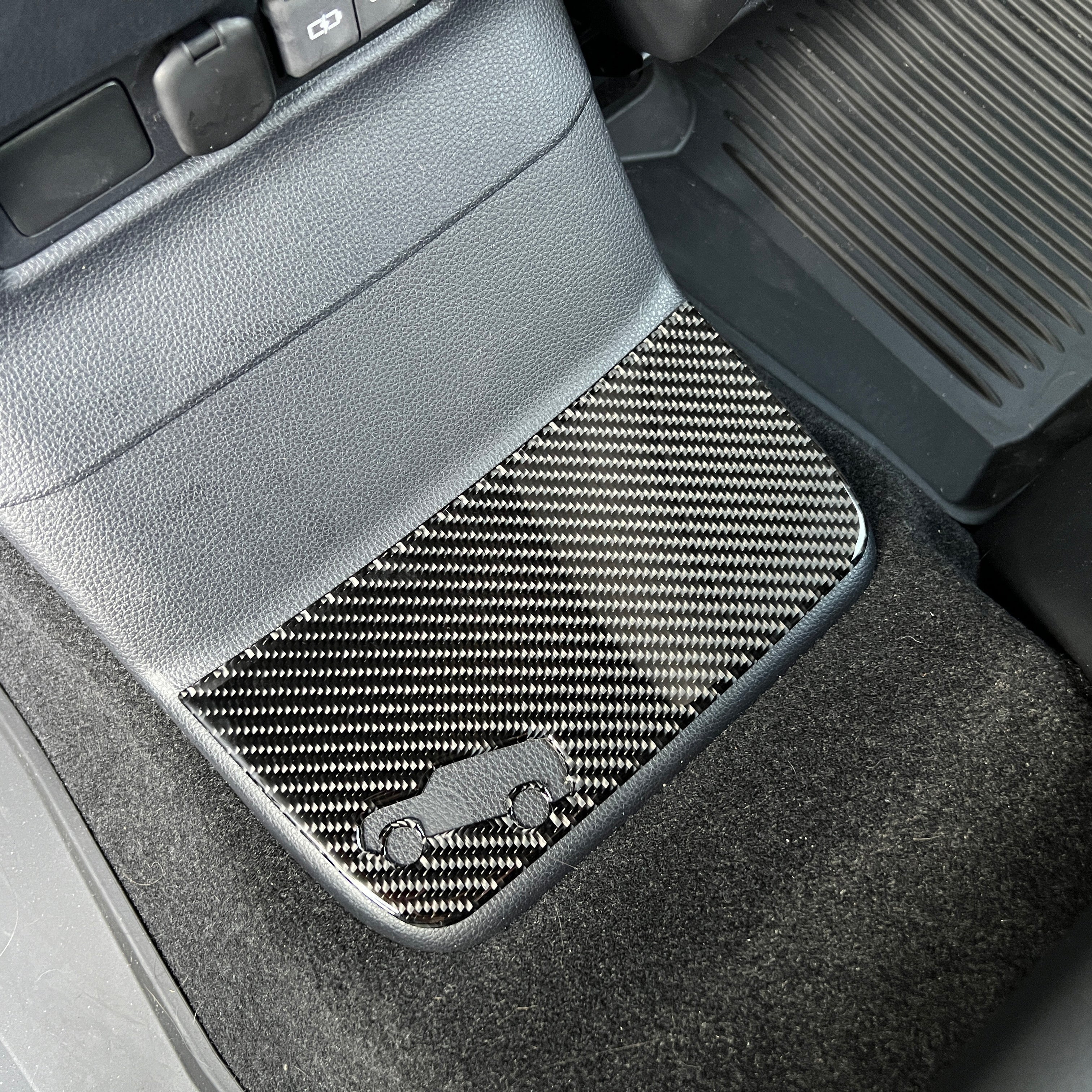 Rear Center Console Kick Plate Overlays Land Cruiser (2024+) - Image 2