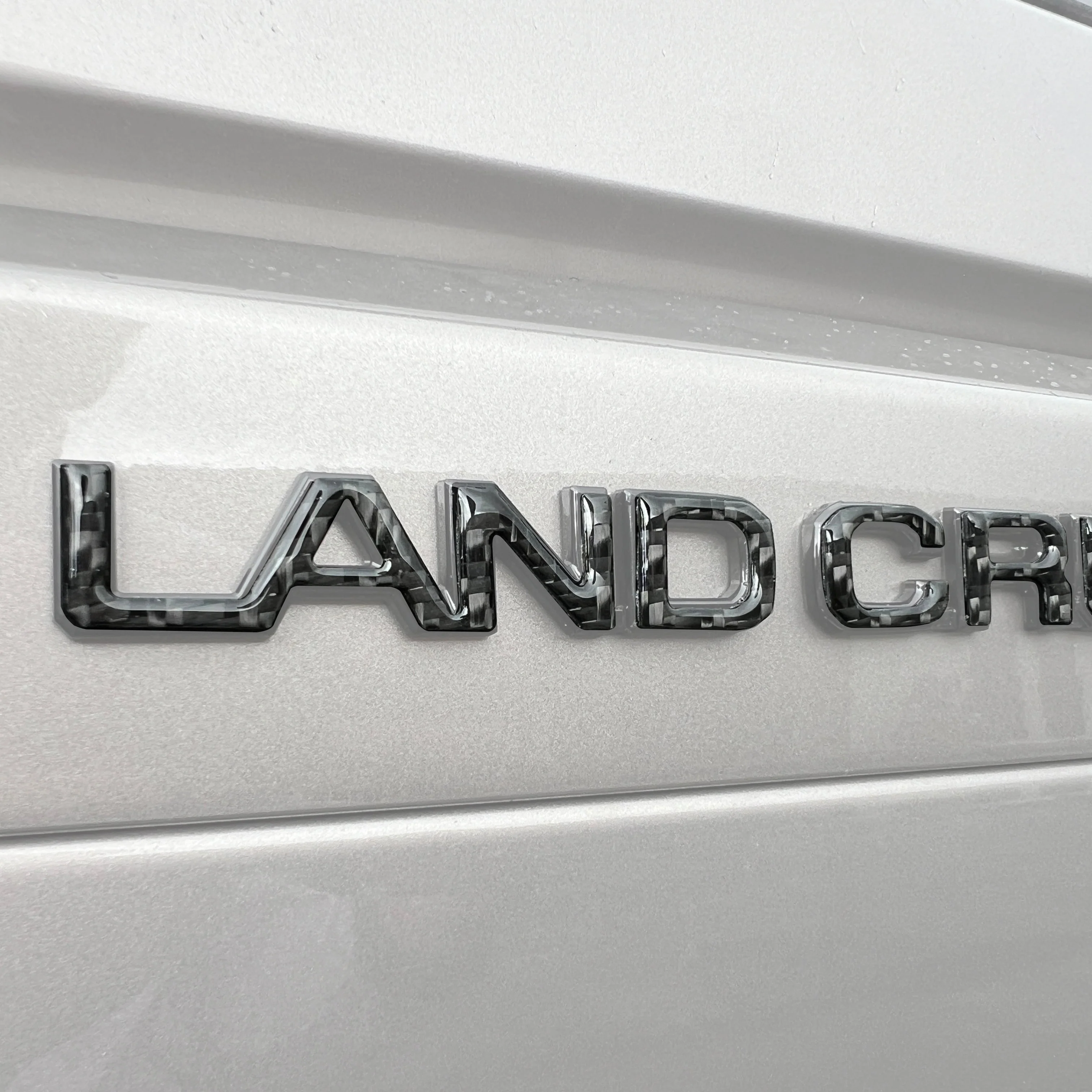 Rear Liftgate Letter Overlays Land Cruiser (2024+)