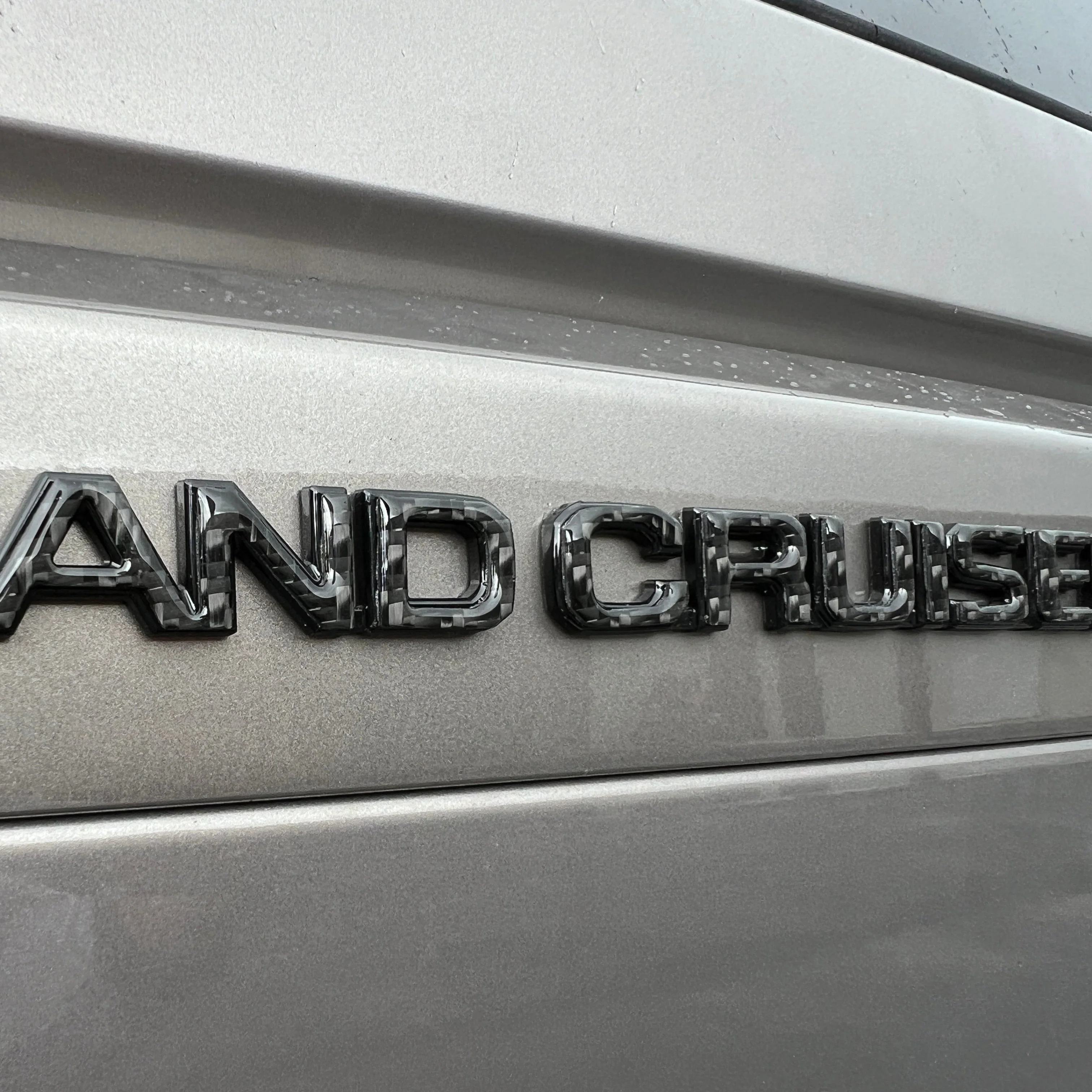 Rear Liftgate Letter Overlays Land Cruiser (2024+) - Image 2