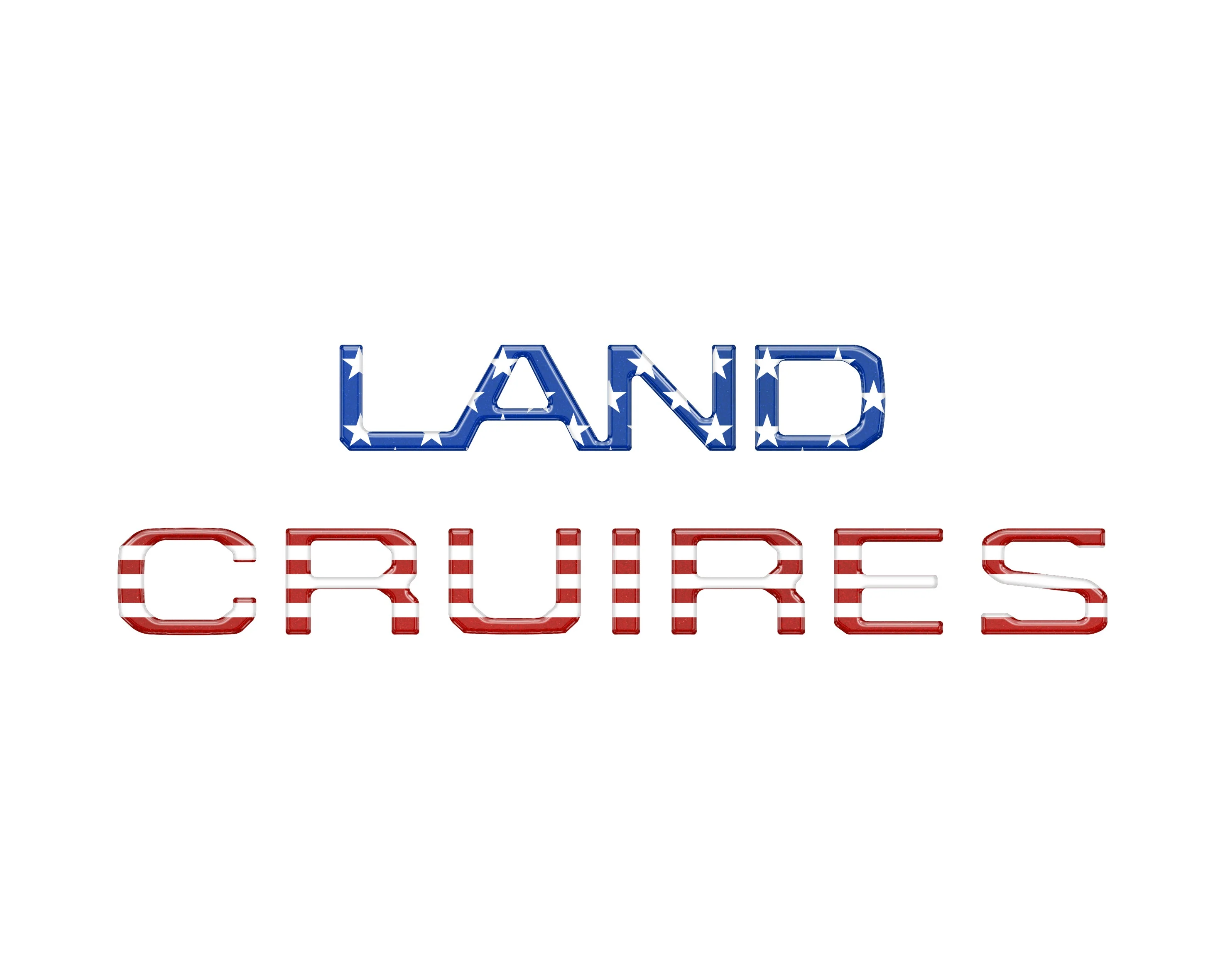 Rear Liftgate Letter Overlays Land Cruiser (2024+) - Image 4