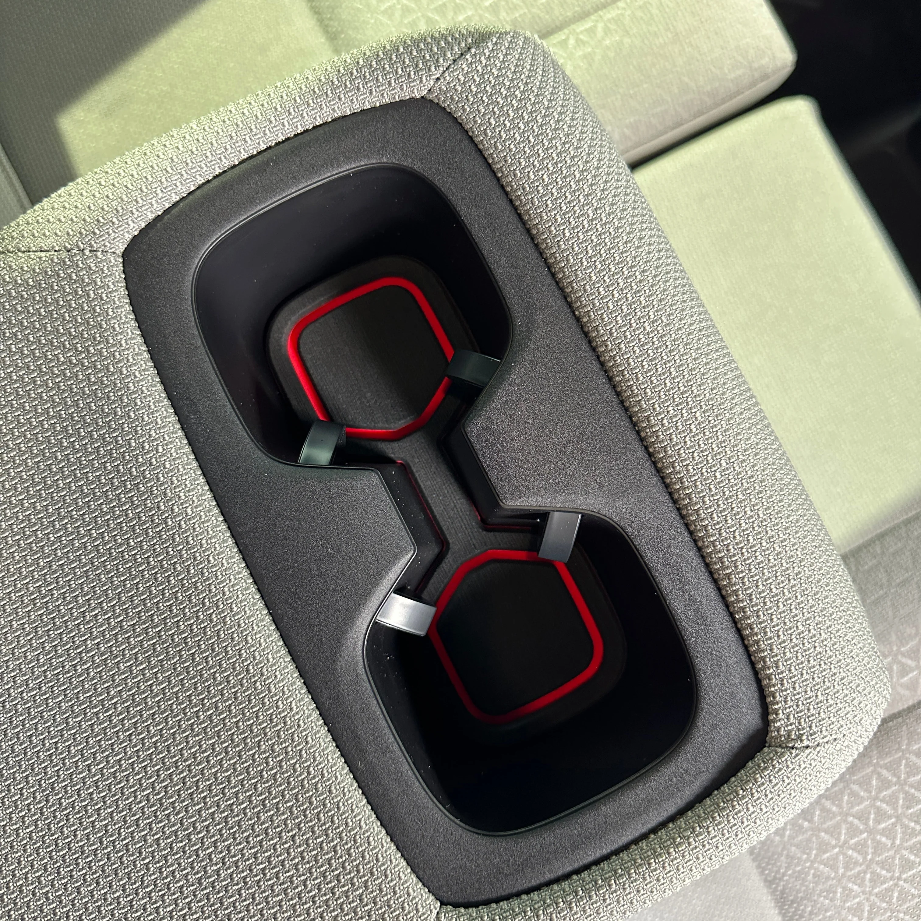 Rear Seat Cupholder Foam Inserts 4Runner (2025+) - Image 2